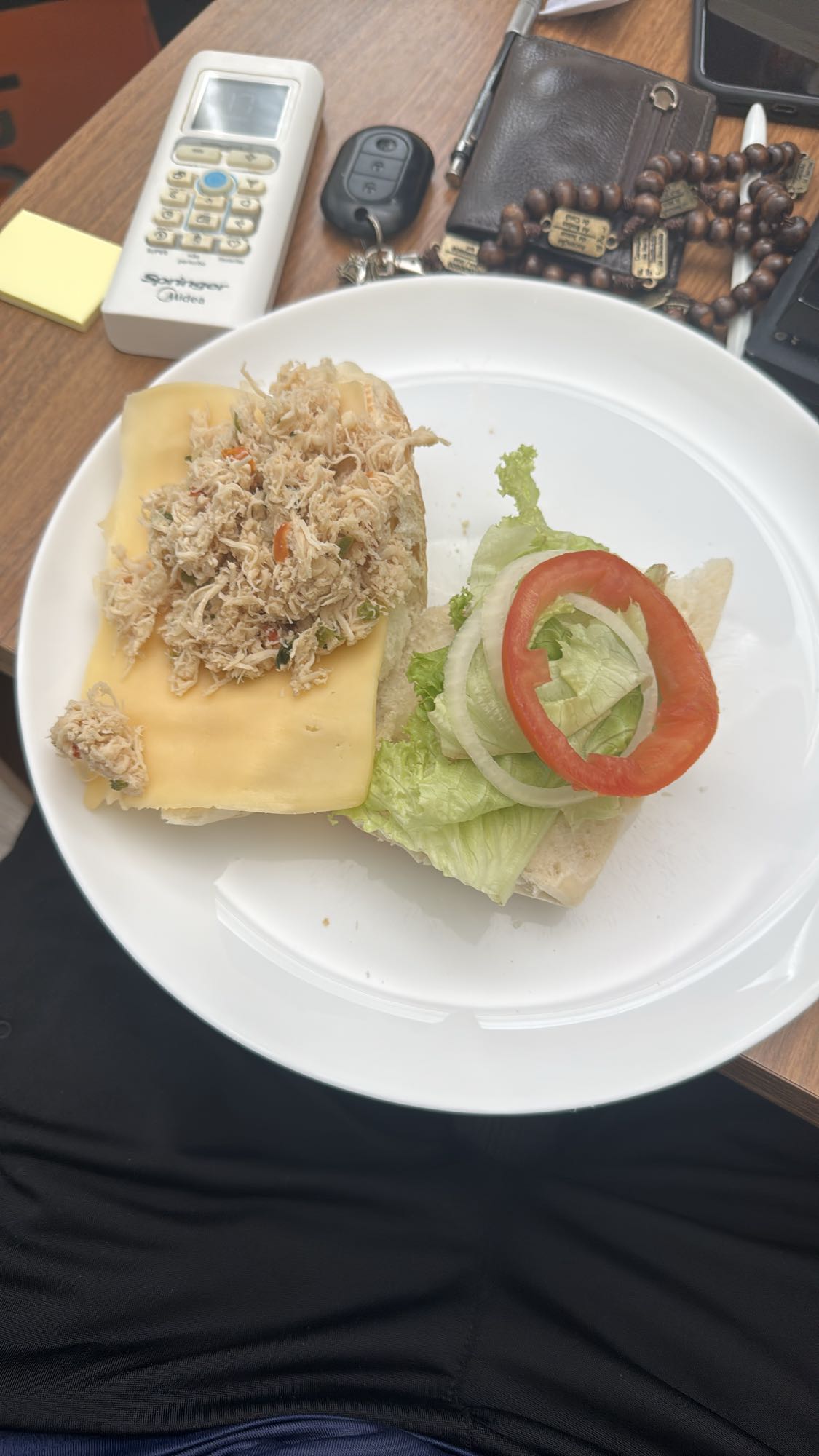 Sanduíche de frango