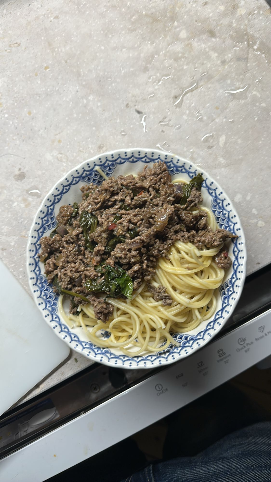 Pasta med köttfärs