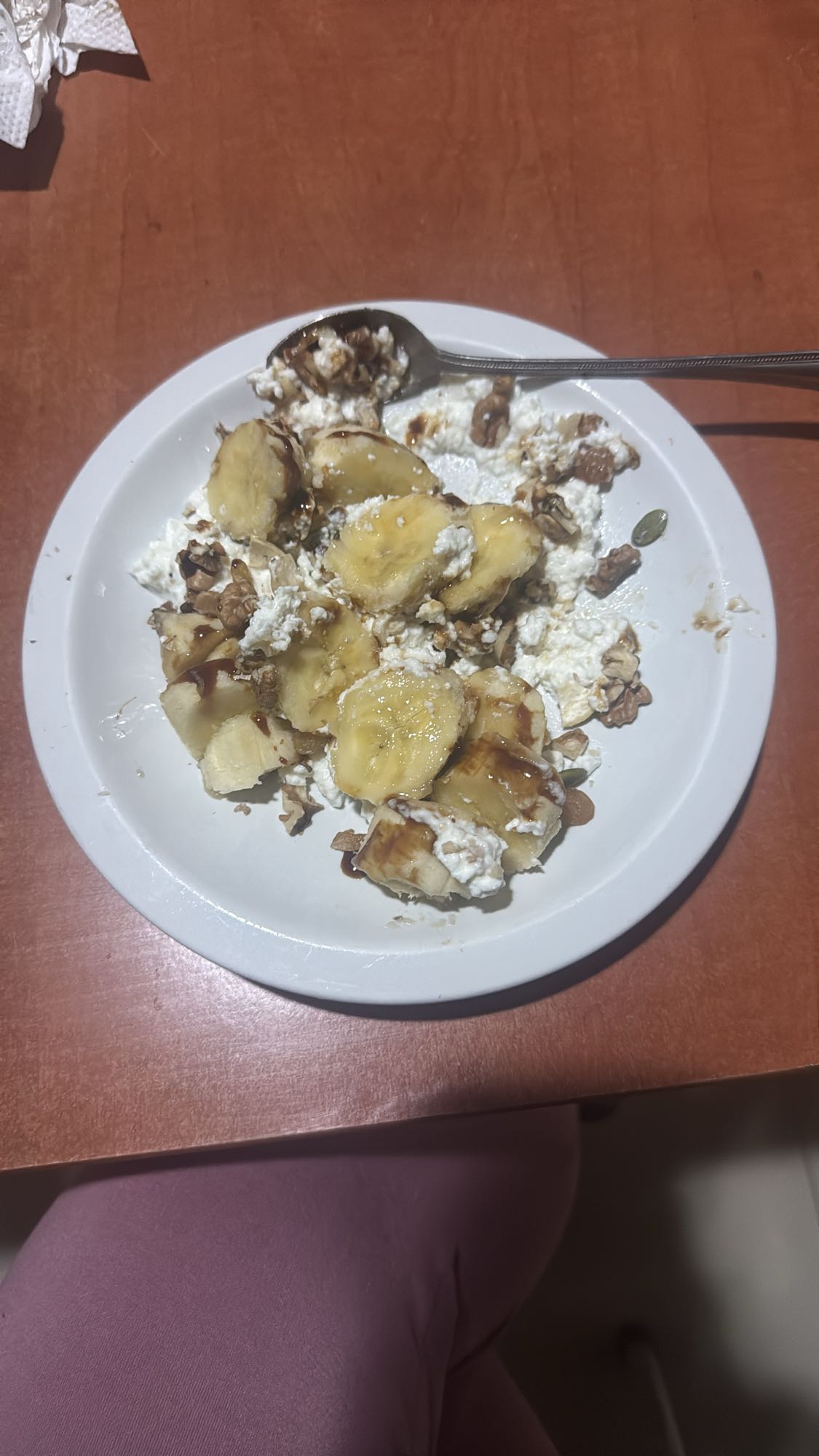 Cottage Cheese Banana Bowl