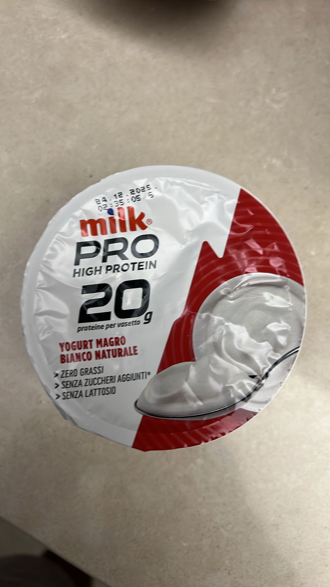 Yogurt magro proteico