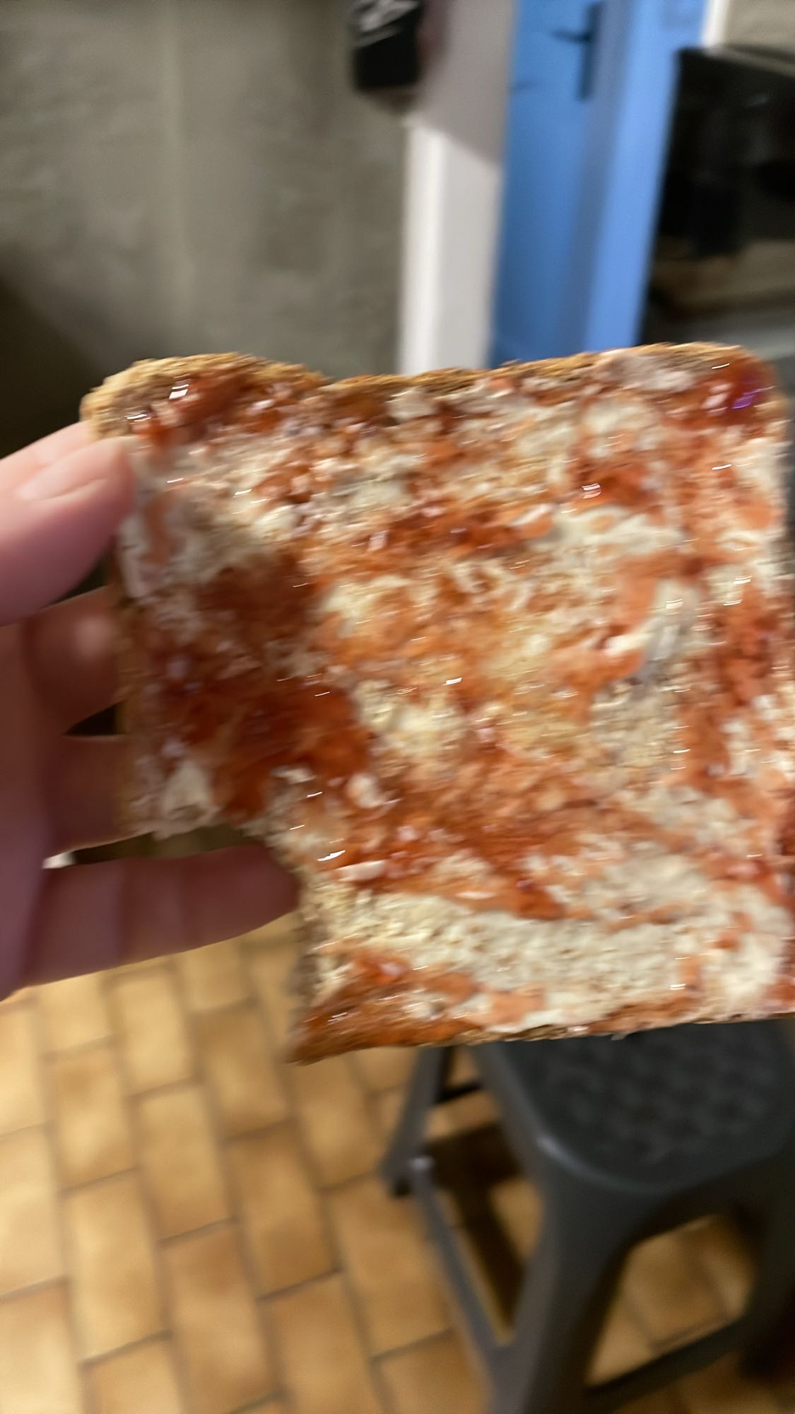 Tartine confiture beurre