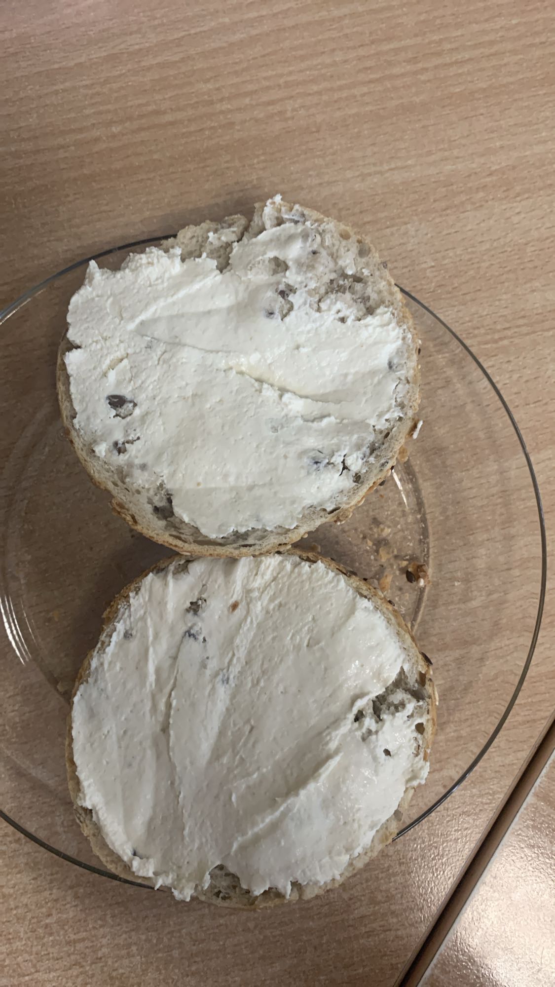 Bułka z twarożkiem