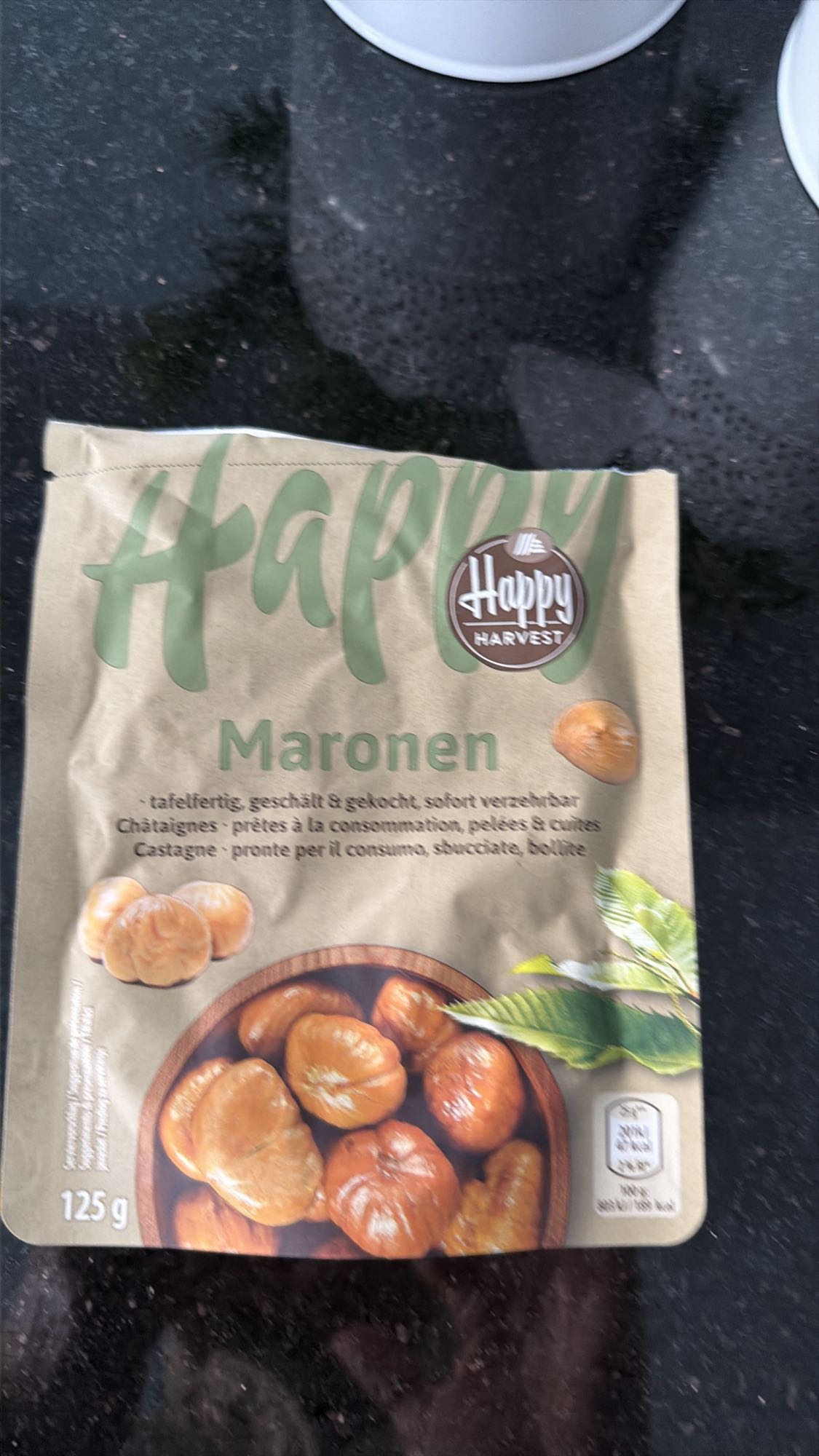 Gekochte Maronen