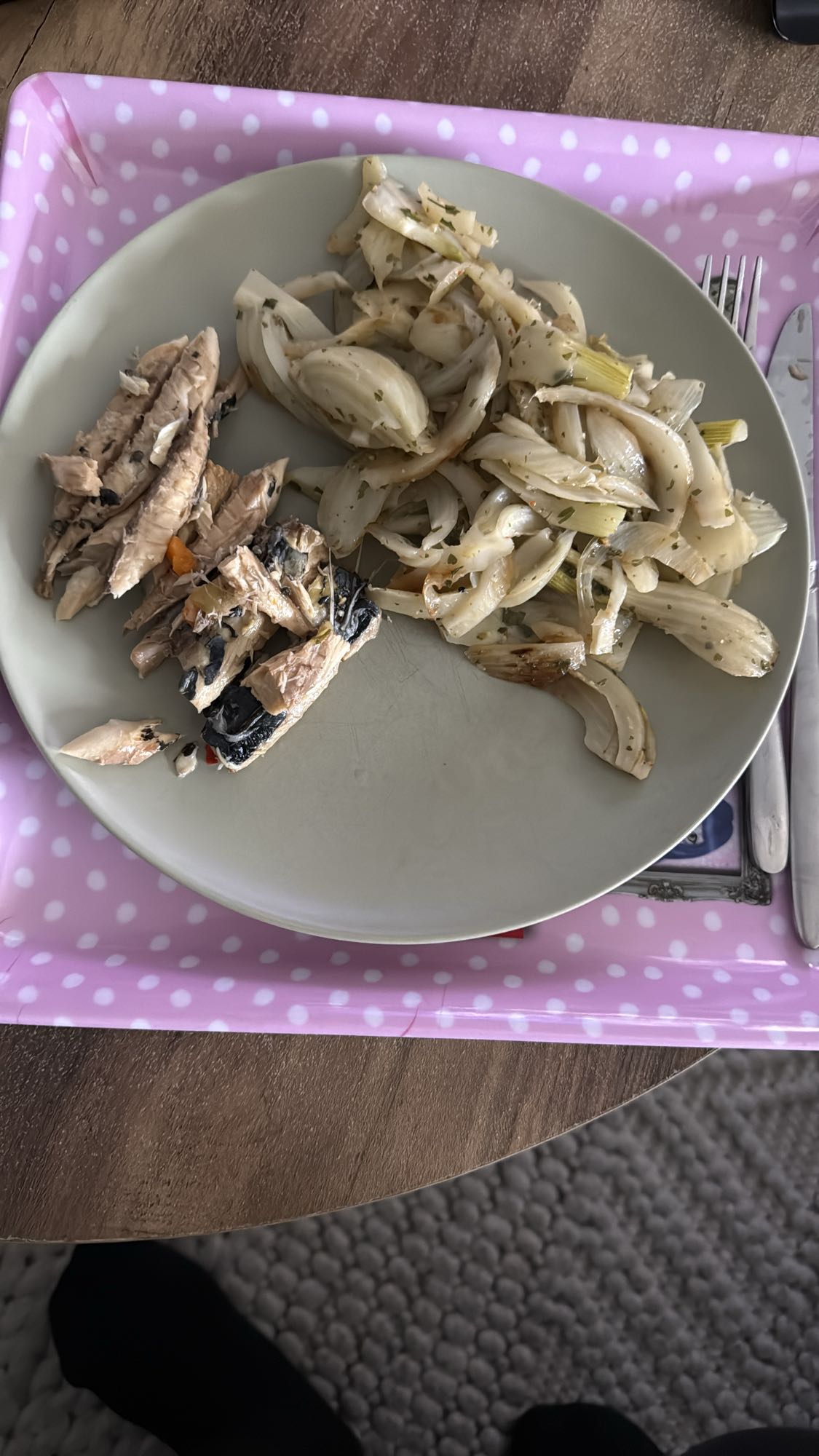 Maquereau et fenouil