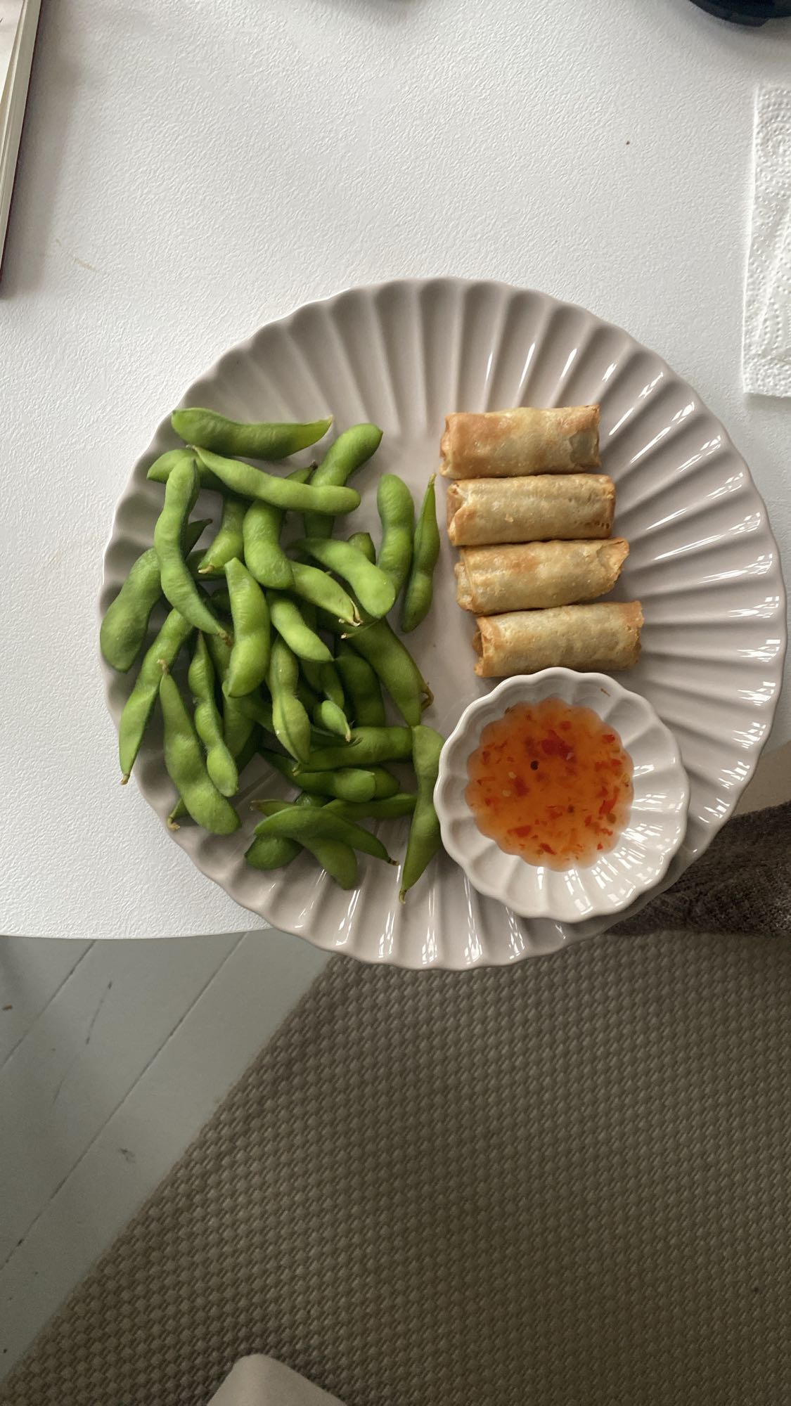 Edamame & Spring Rolls