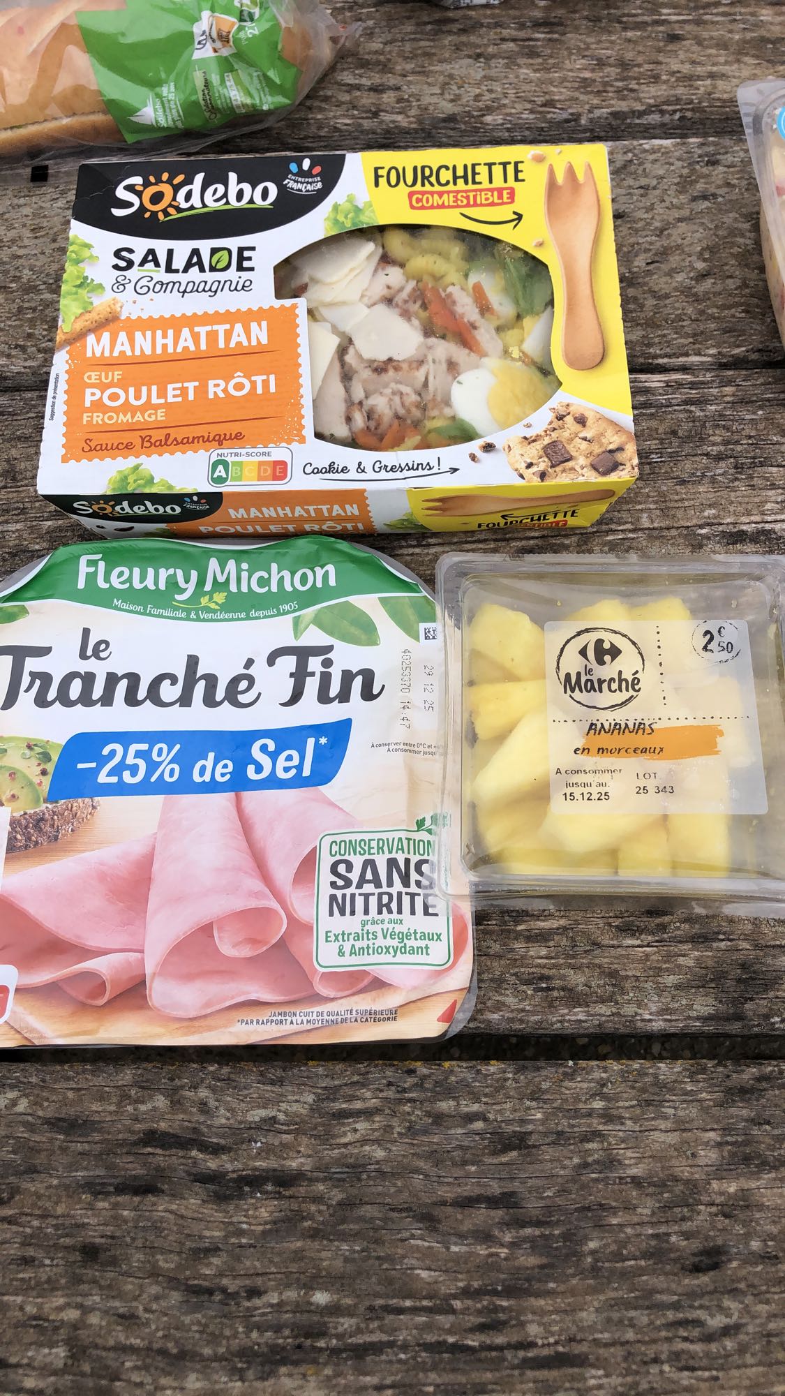 Déjeuner salade Manhattan