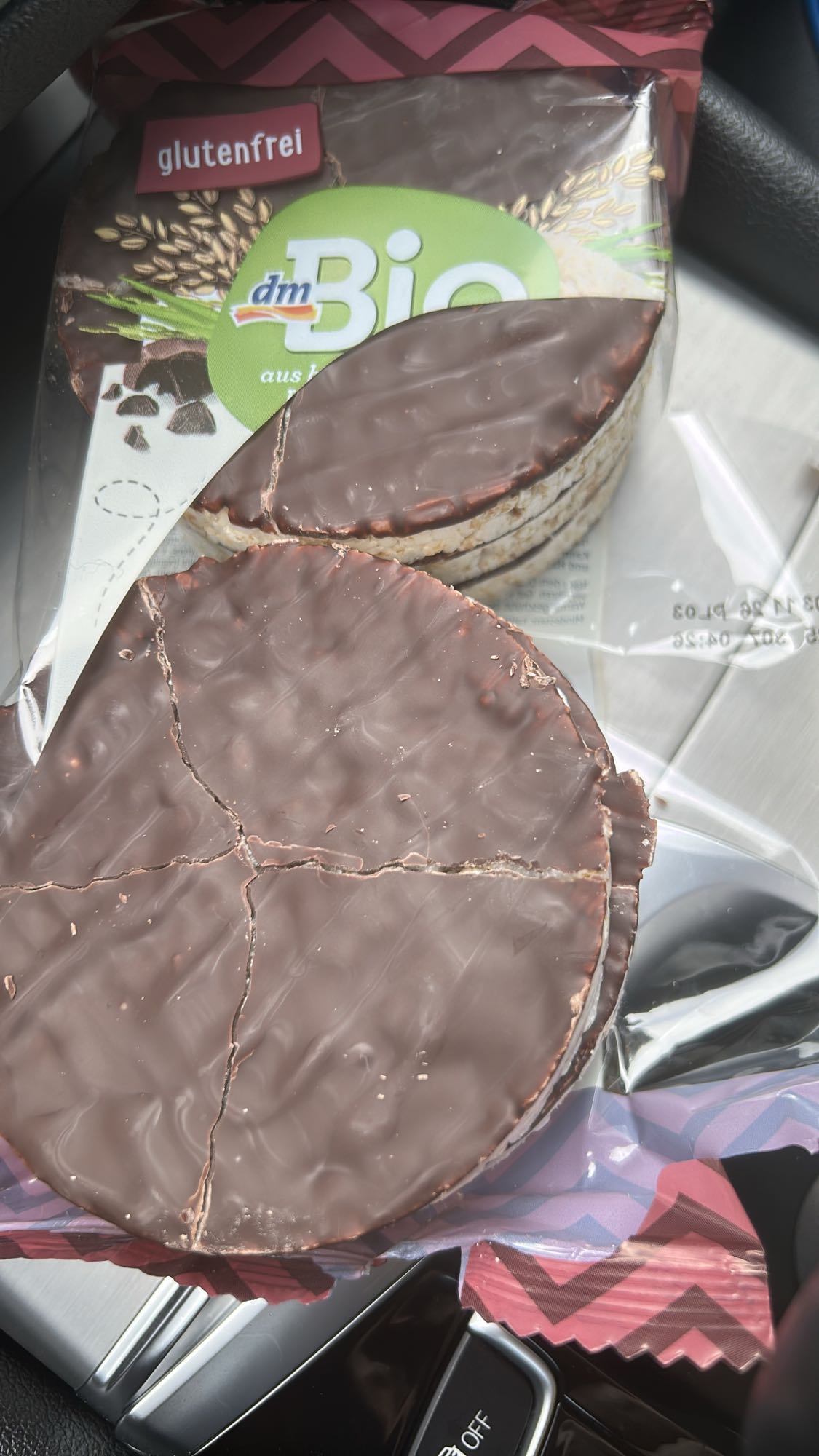 Tortitas arroz con chocolate