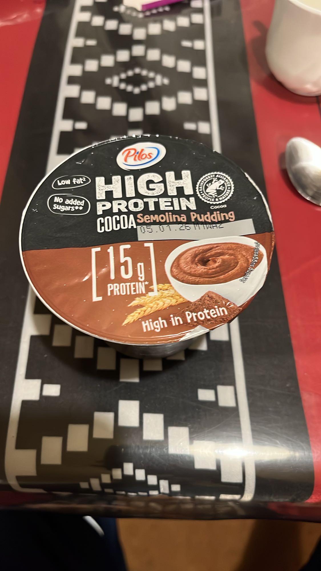 Протеинов пудинг с какао