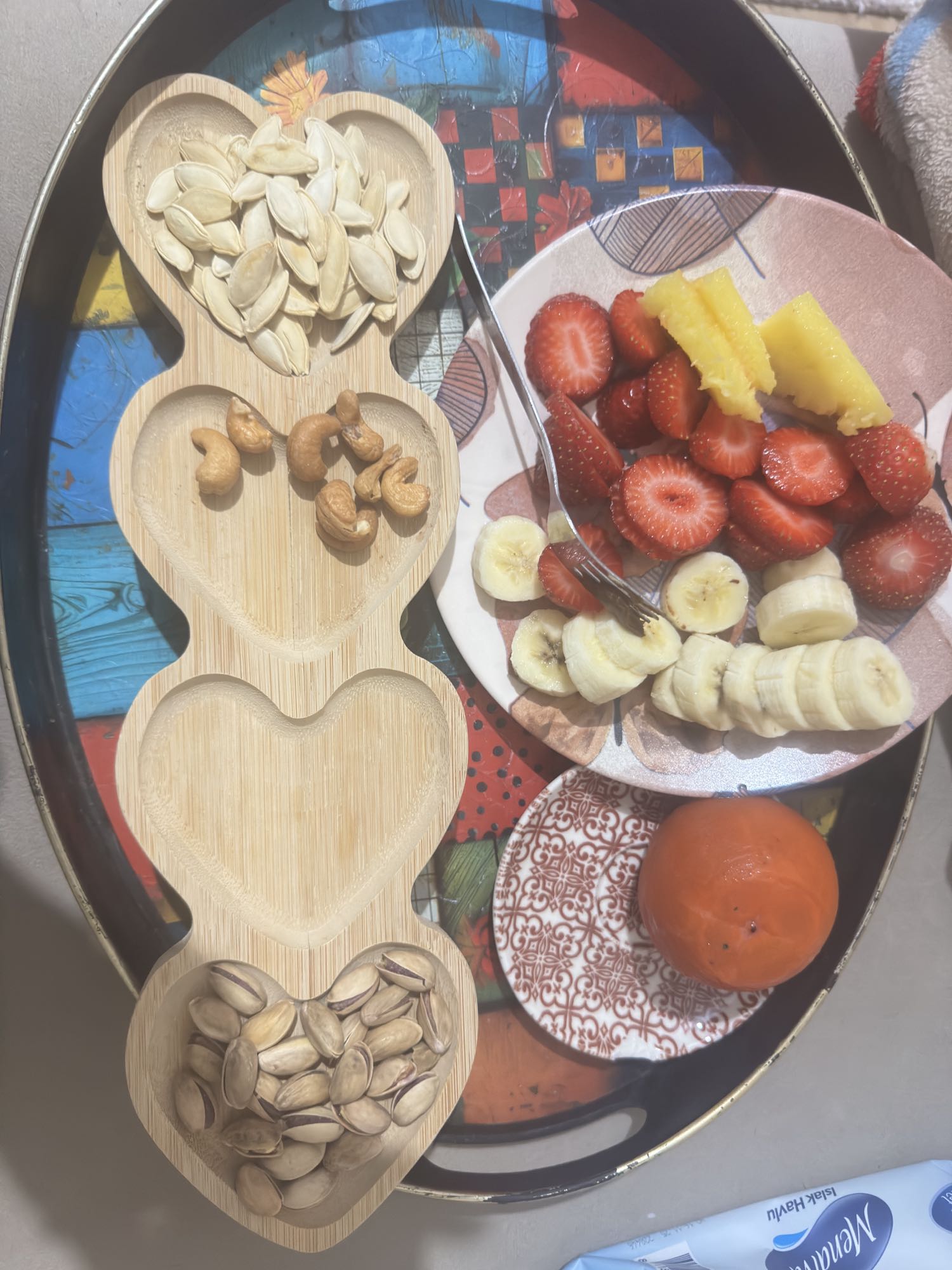 Meyve ve Kuruyemiş Tabağı