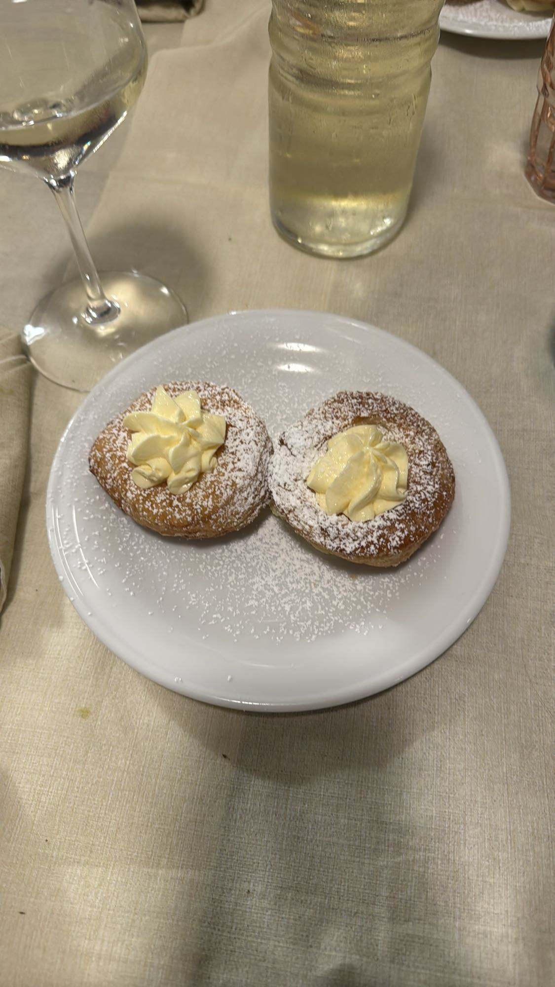 Dolci con crema