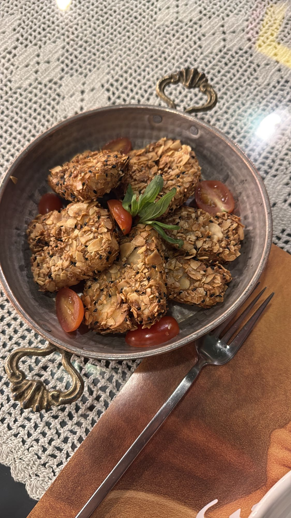 Nut-Crusted Veg Patties