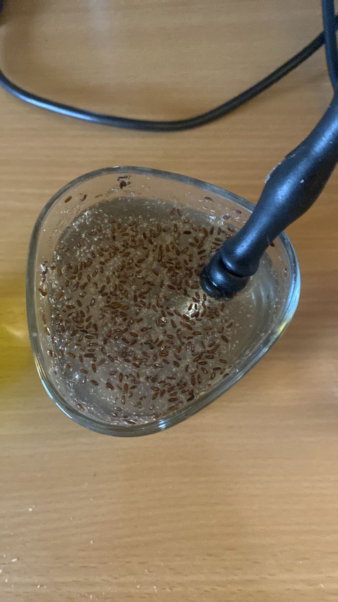 napój z siemieniem lnianym