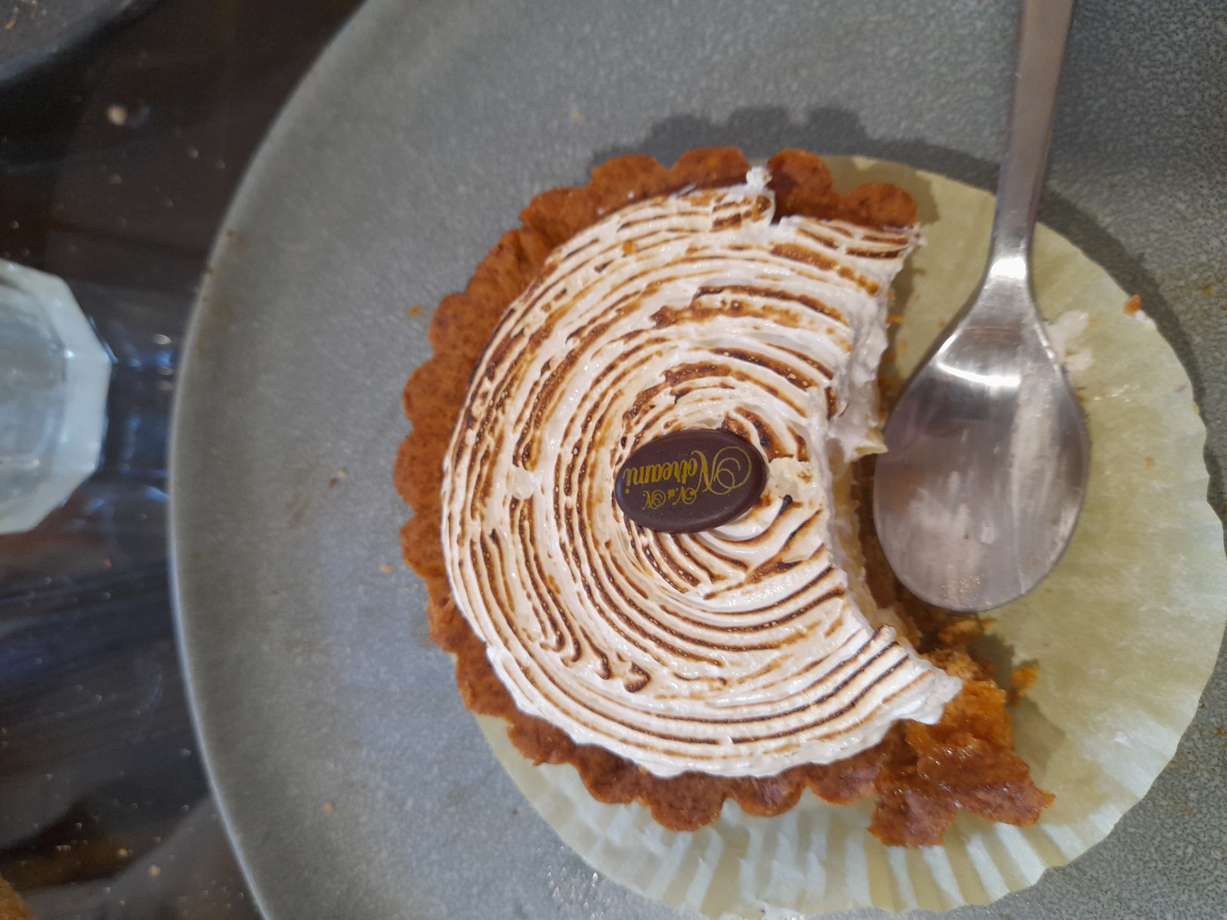 Tartelette au citron meringuée