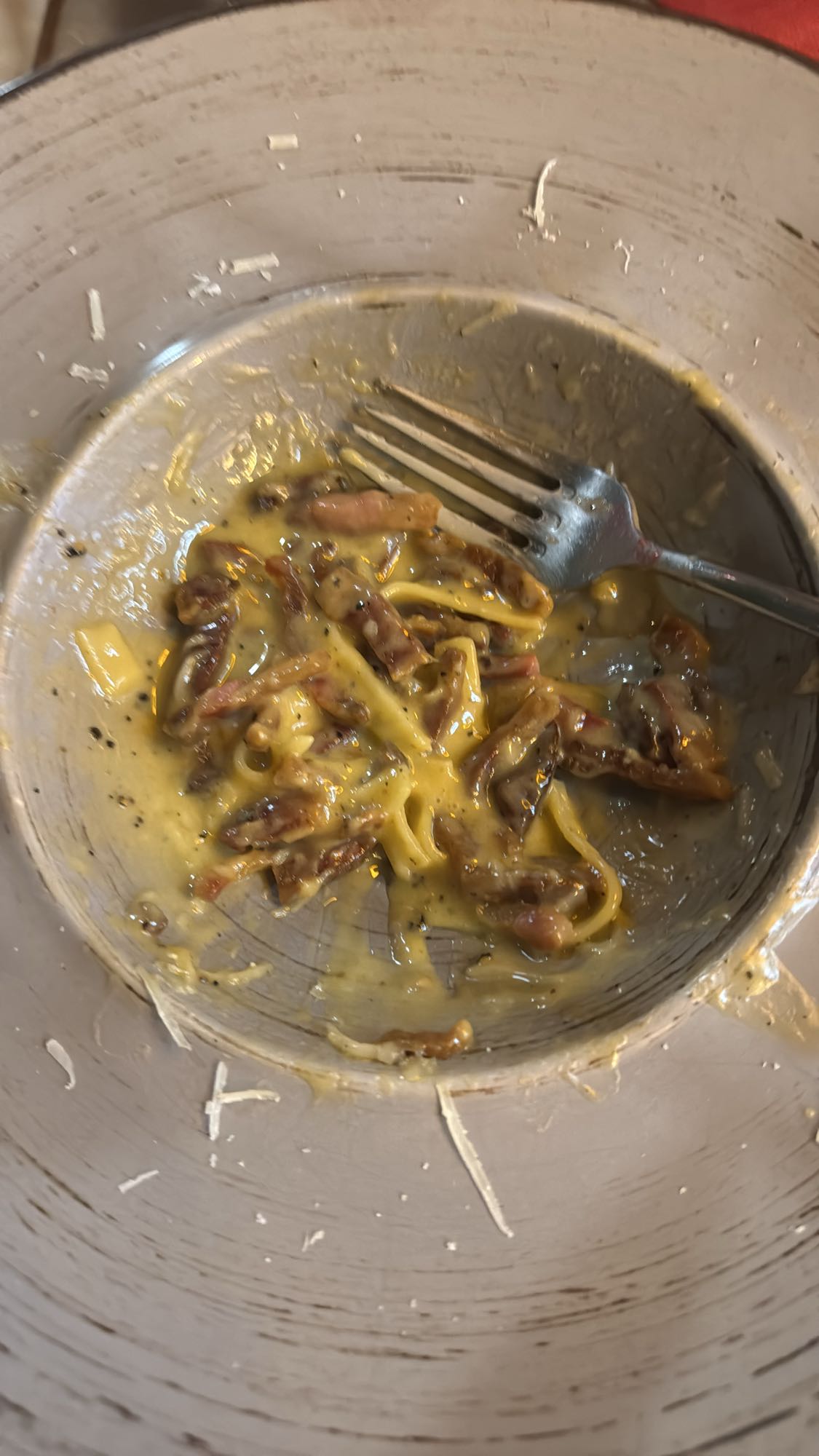 makaron z sosem serowym