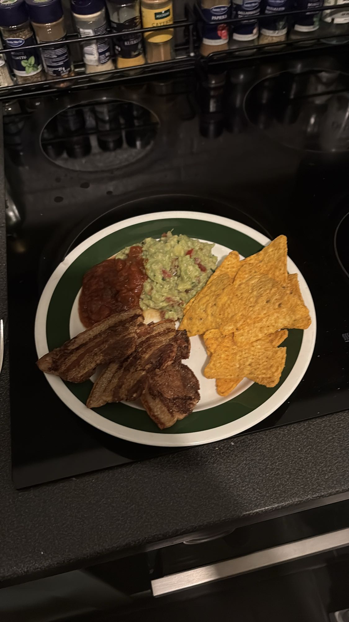 Tacos tallrik med kött