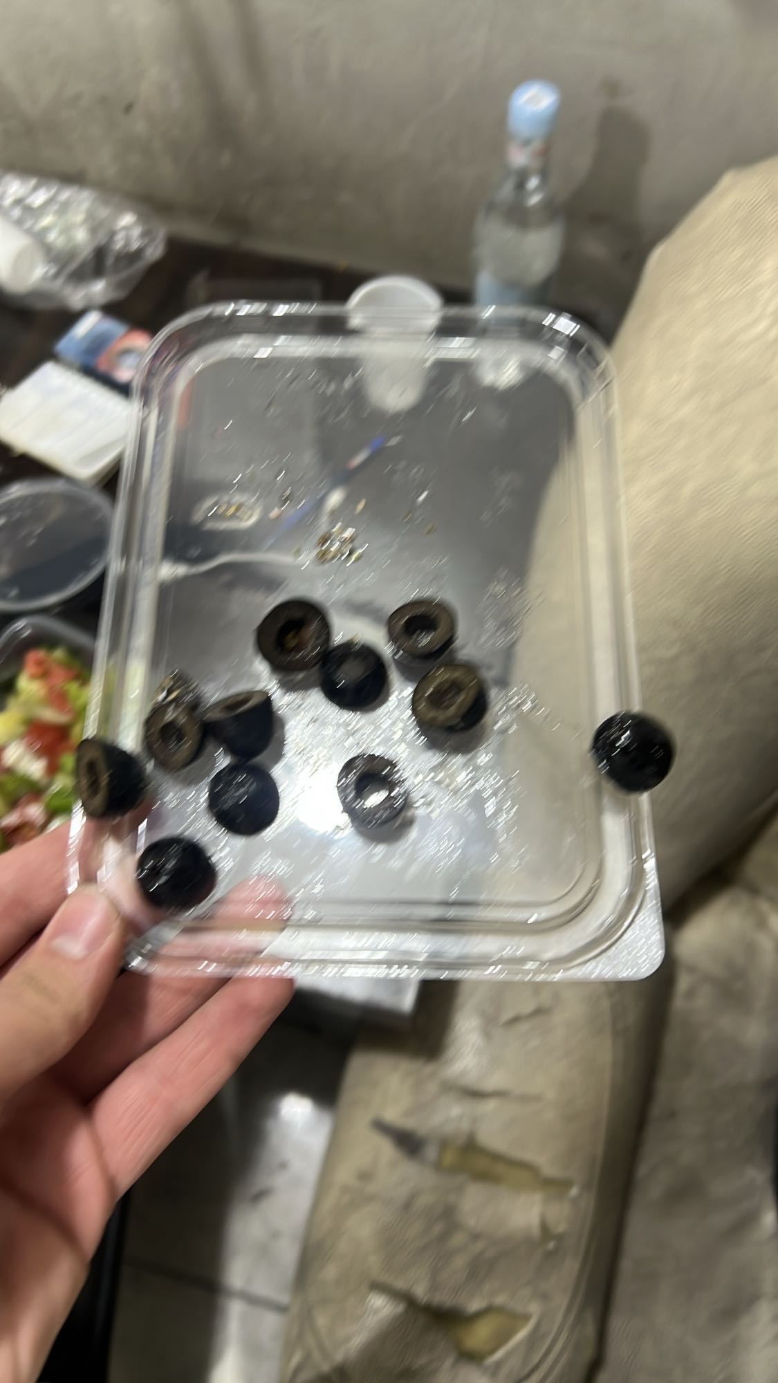 чёрные оливки