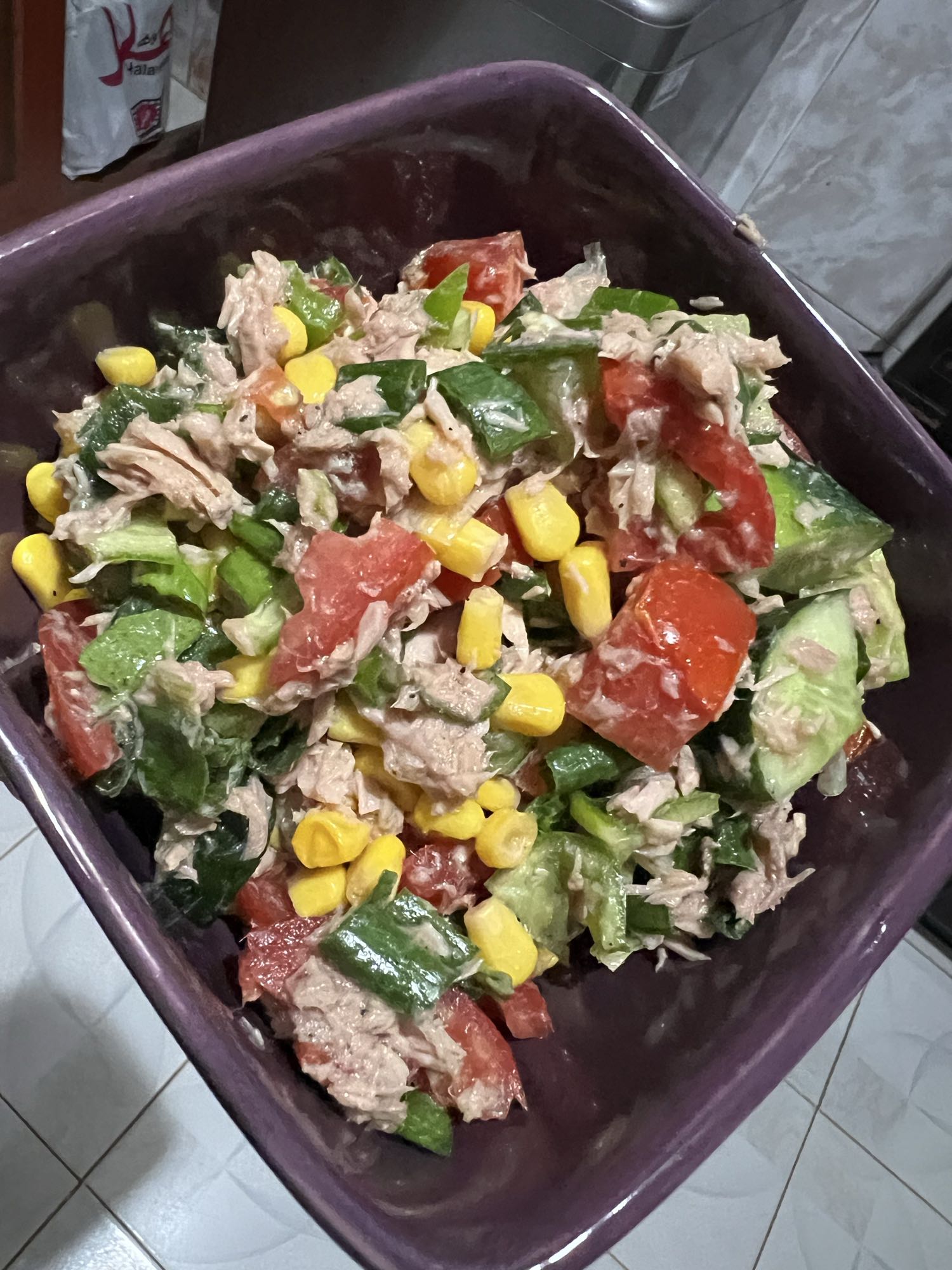 Tuna Veggie Salad