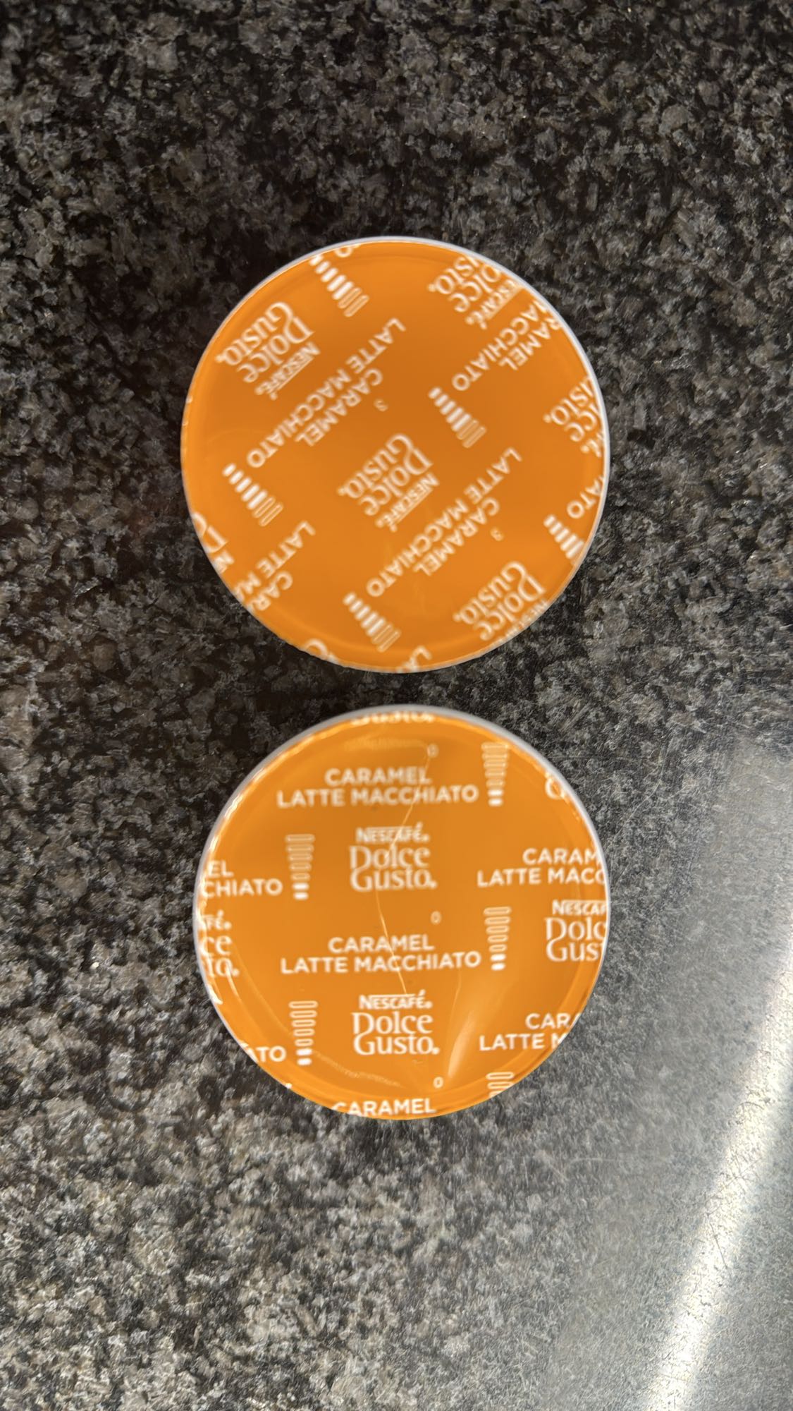 Caramel latte macchiato