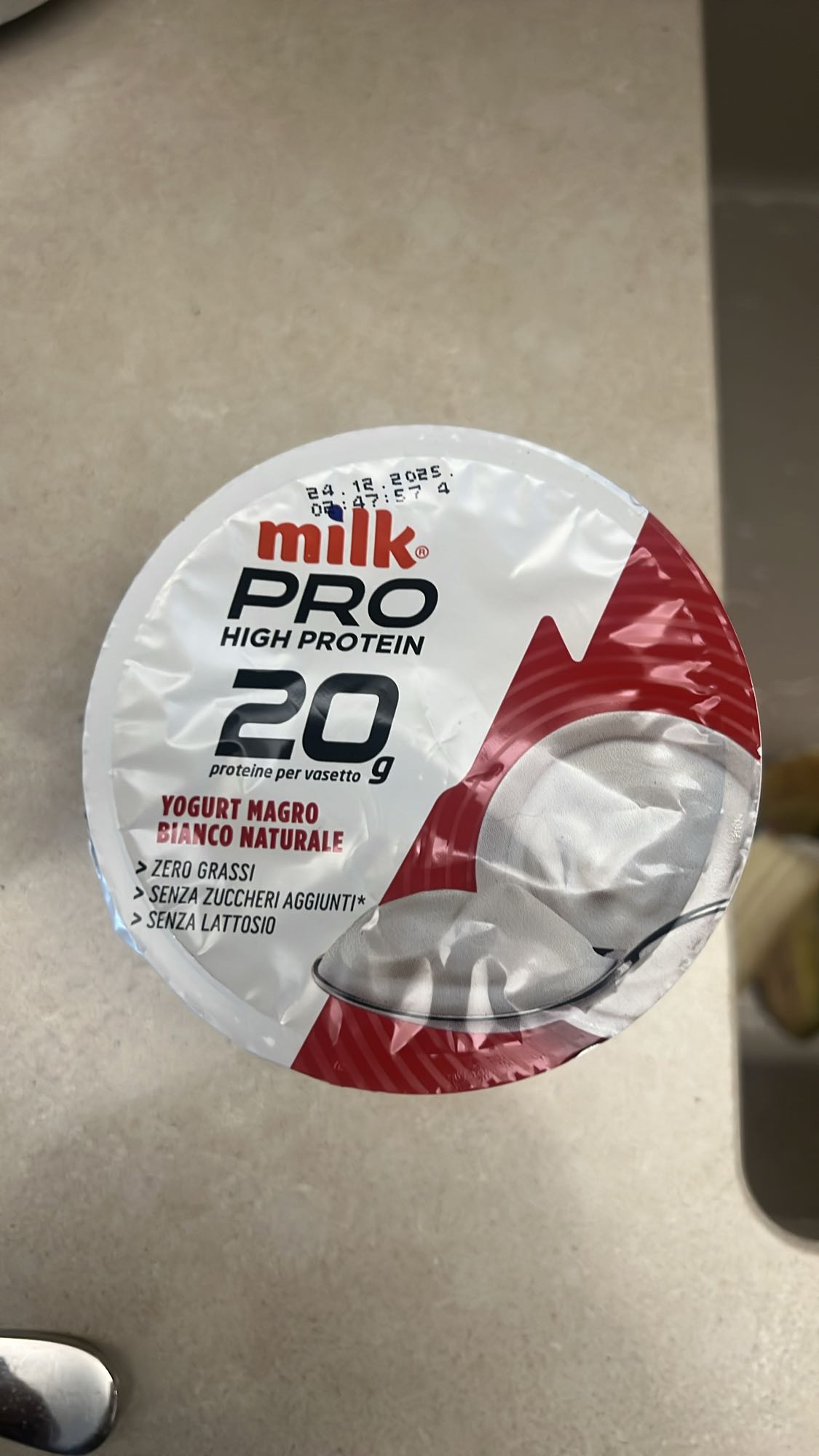 Yogurt magro proteico