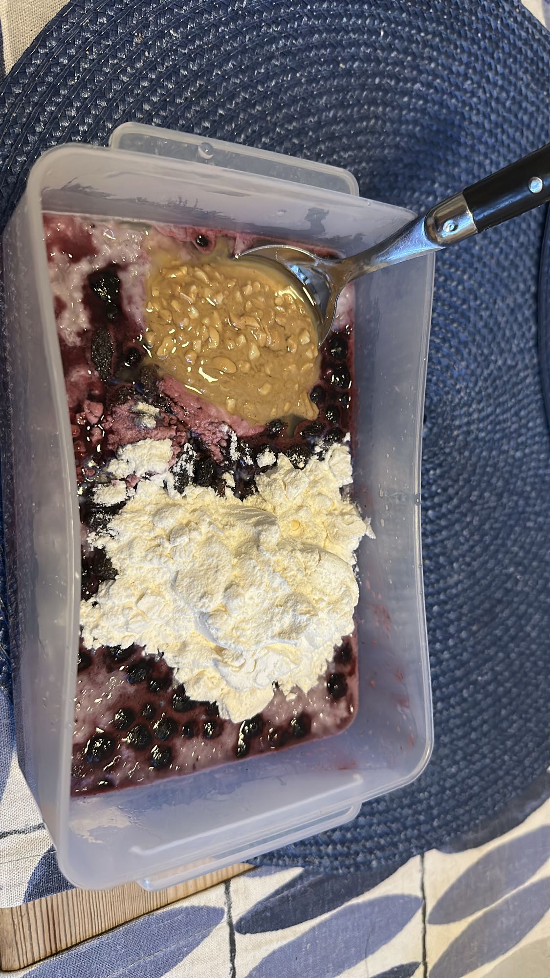 Havregryn med topping