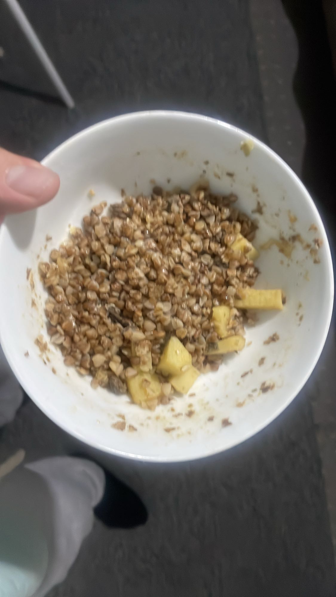 гречка с бананом