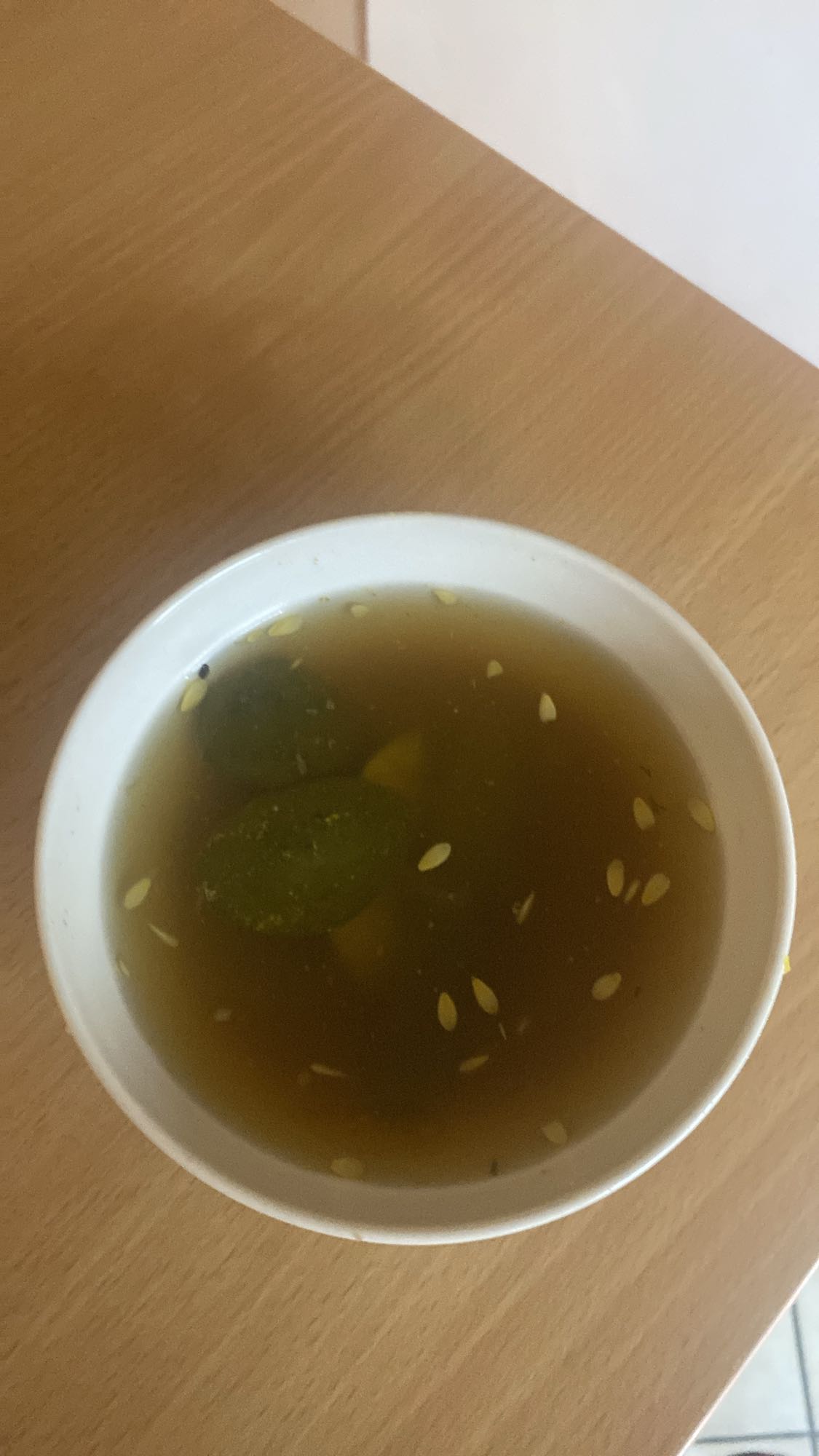 Zupa z ogórków kiszonych