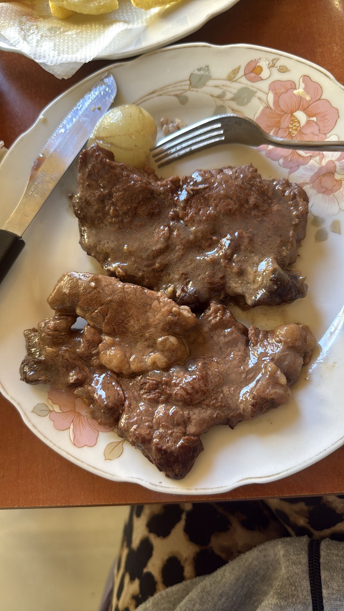 Grilled Beef with Potato