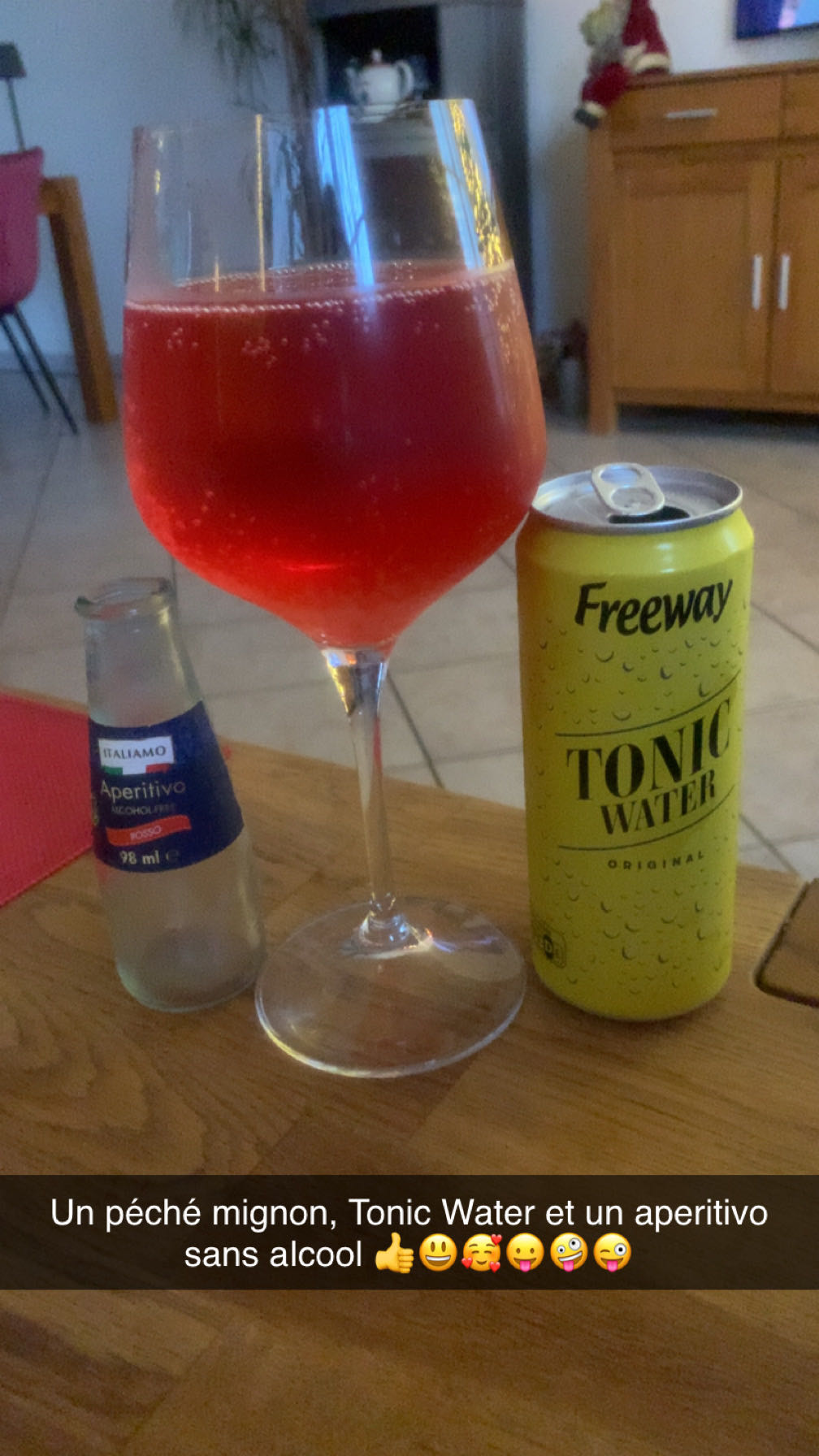 Aperitivo sans alcool