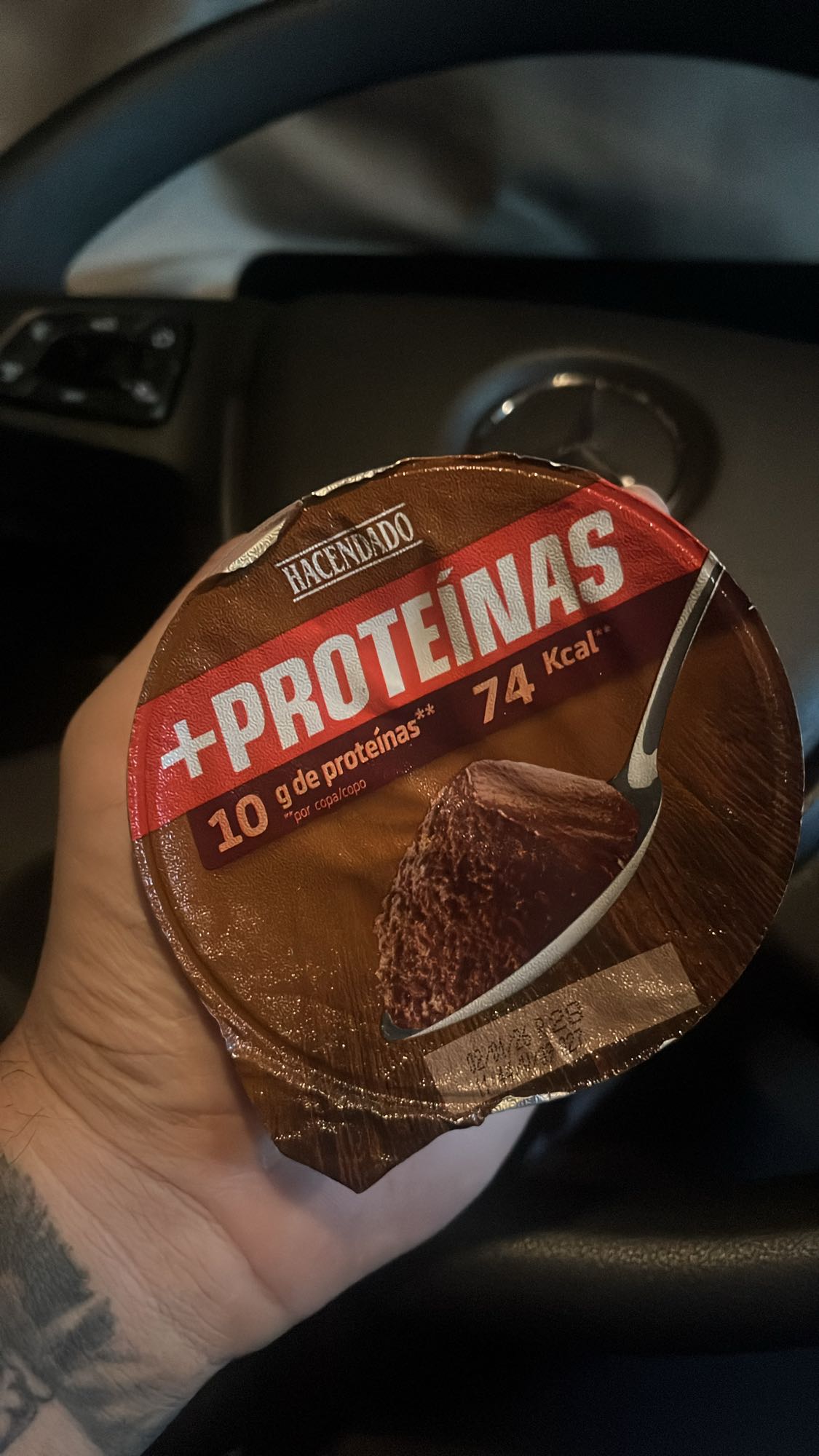 Budincă proteică ciocolată