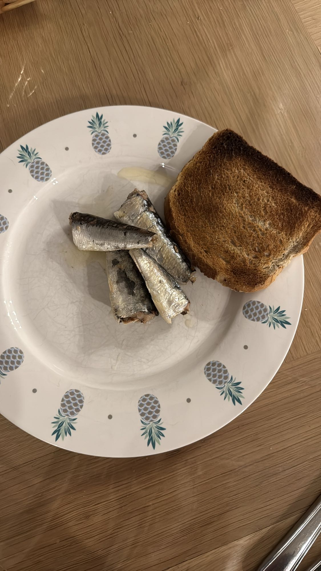 Sardines and Toast