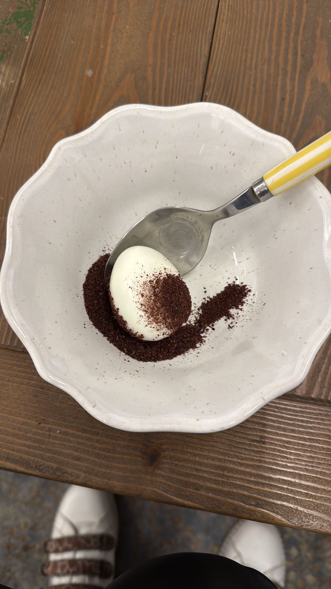 Egg with sumac