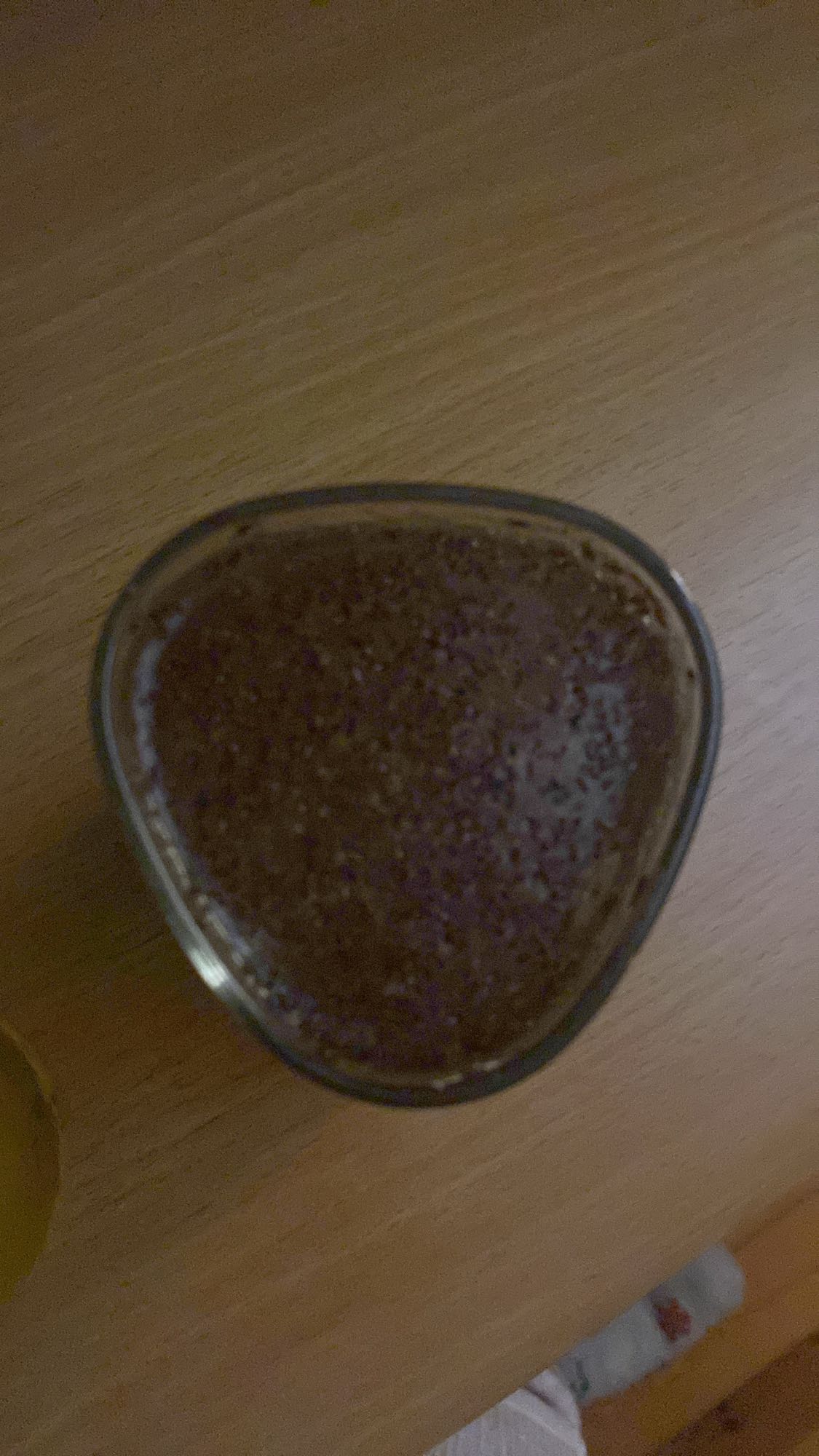 czekoladowy deser w szklance