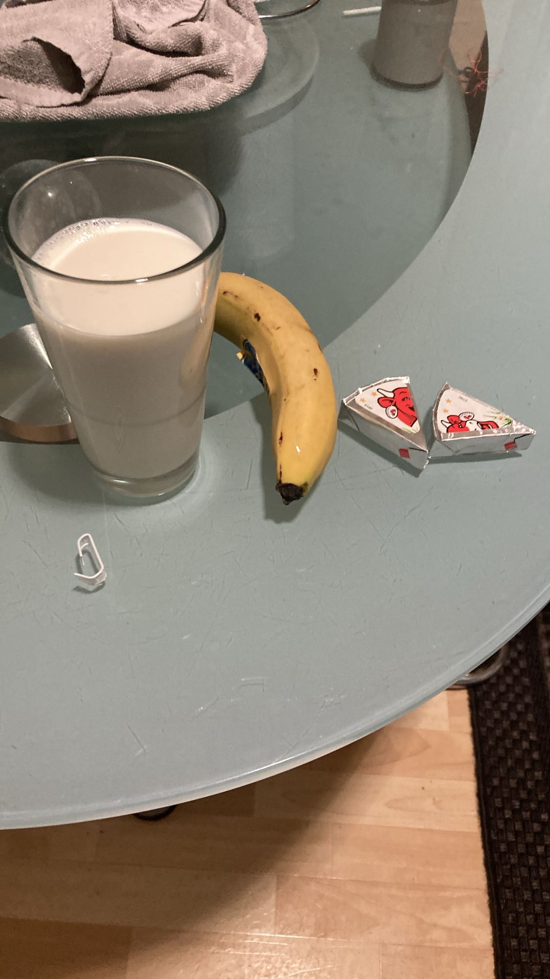 Bananen-Käse-Frühstück