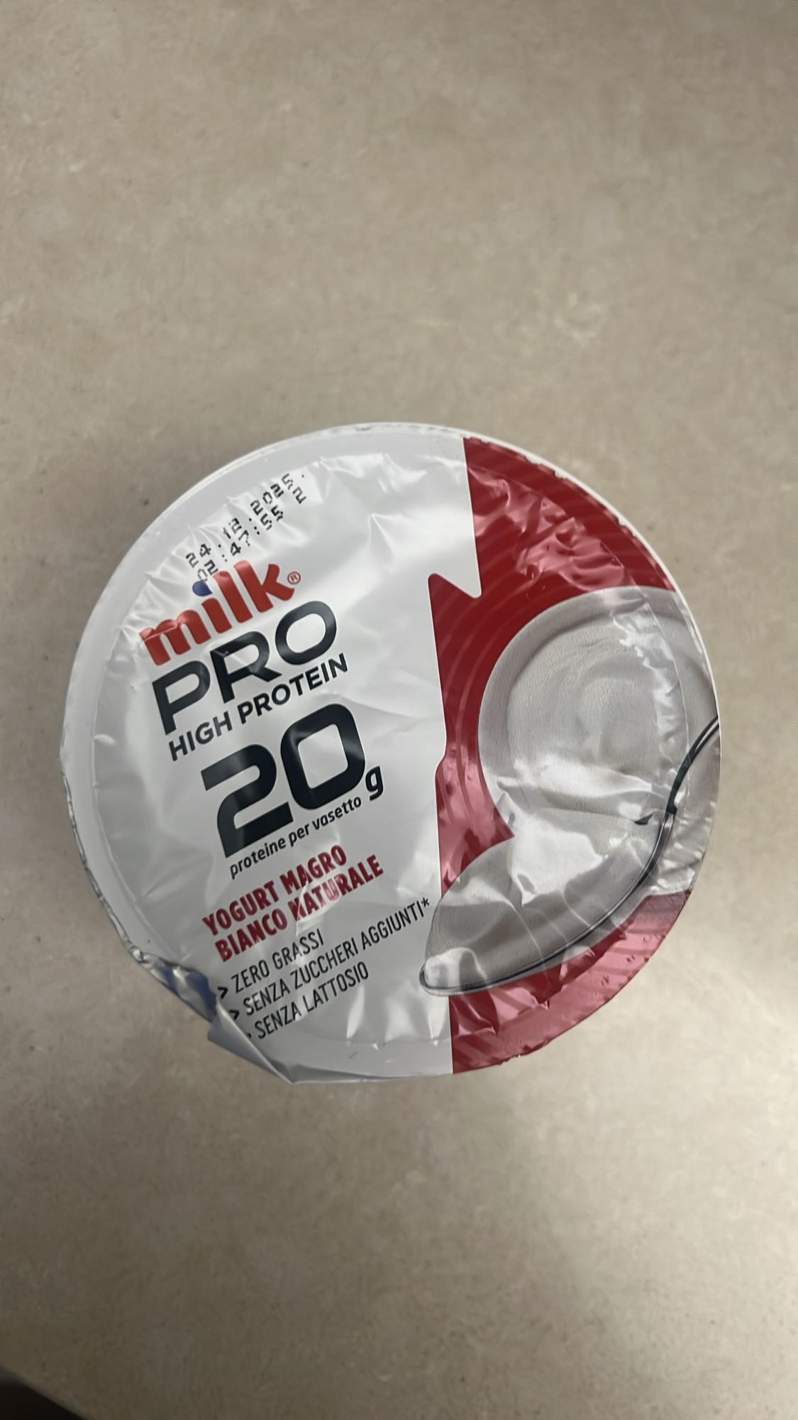 Yogurt magro proteico