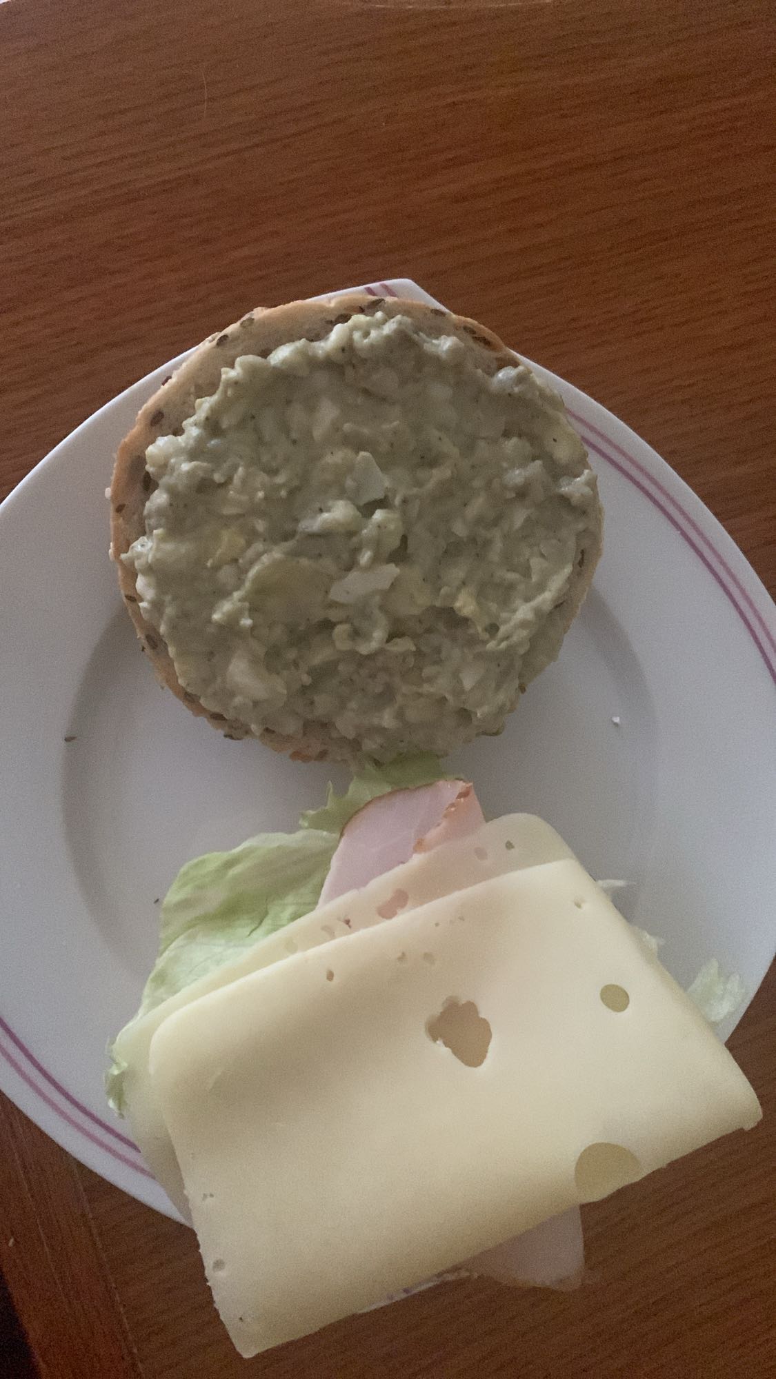 Kanapka z pastą jajeczną