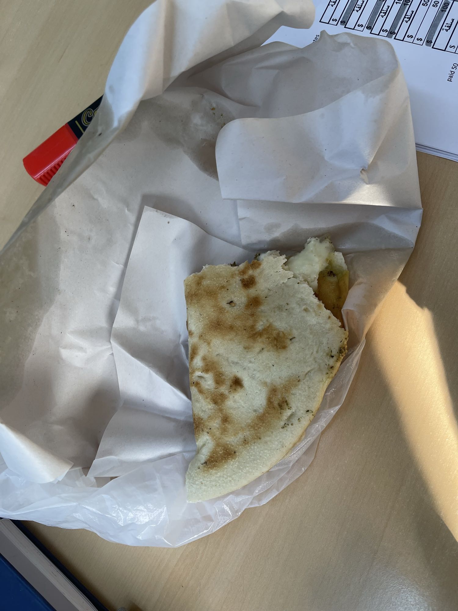 Cheese Potato Flatbread