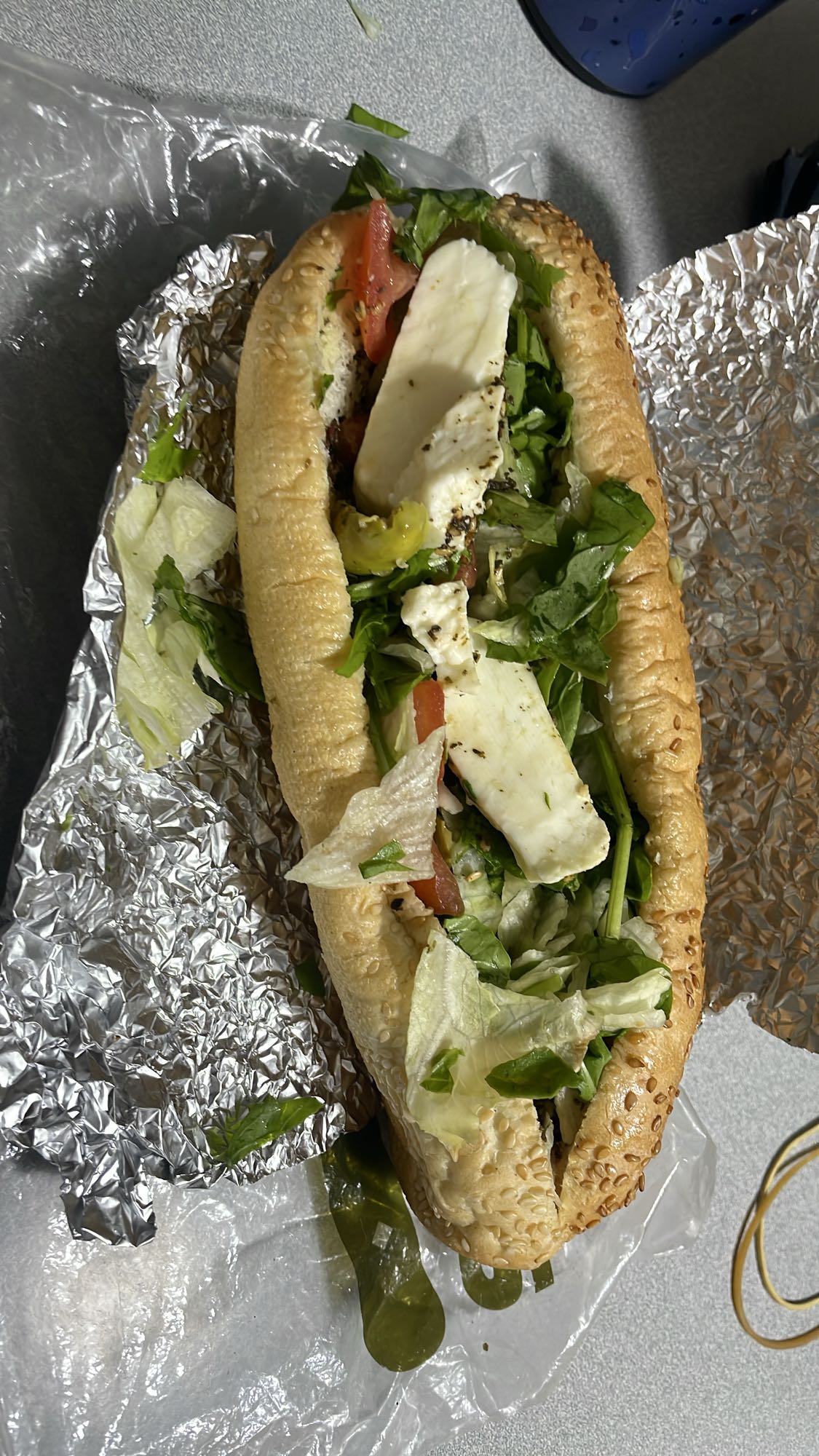 Vegetarian Sub Sandwich