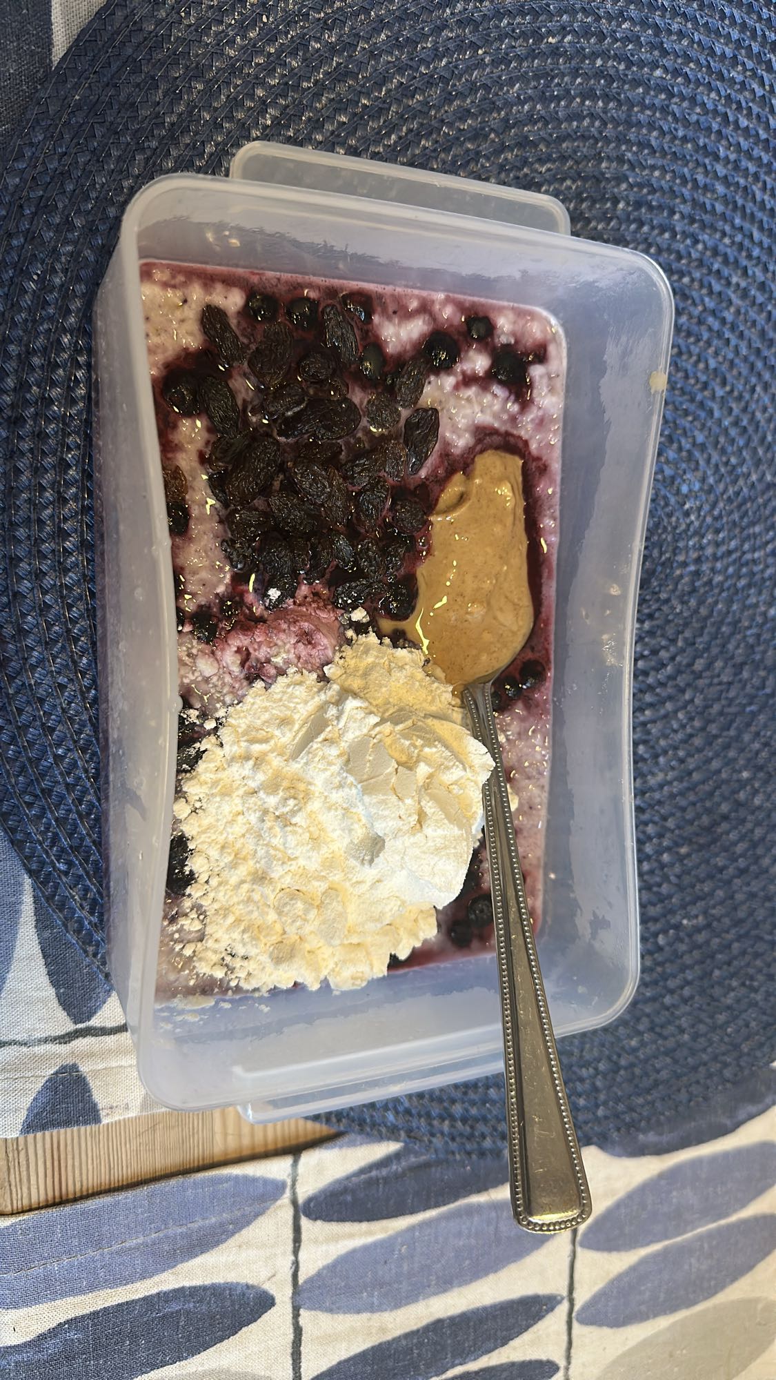 Havregryn med topping