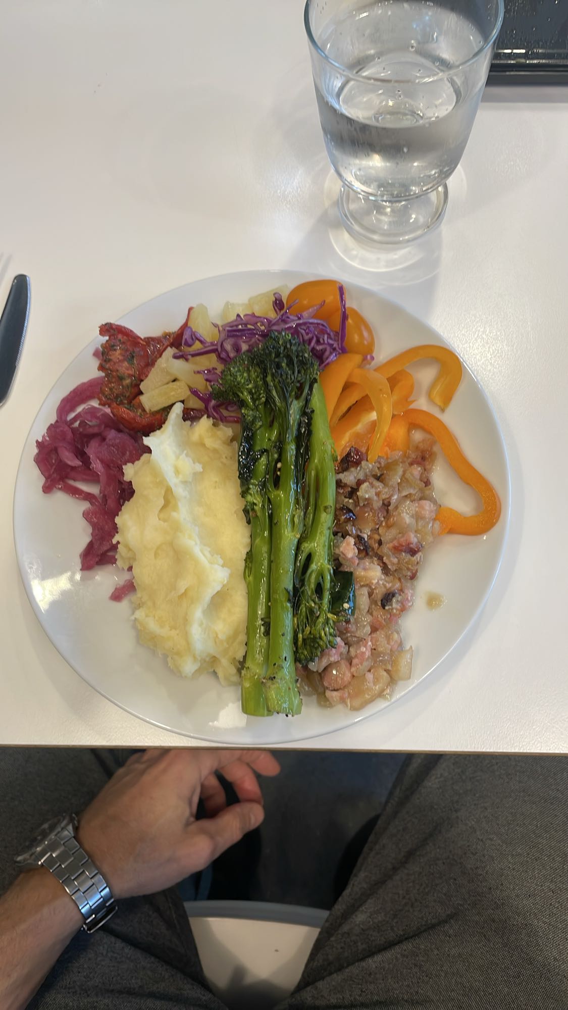 Grönsaks- och potatistallrik