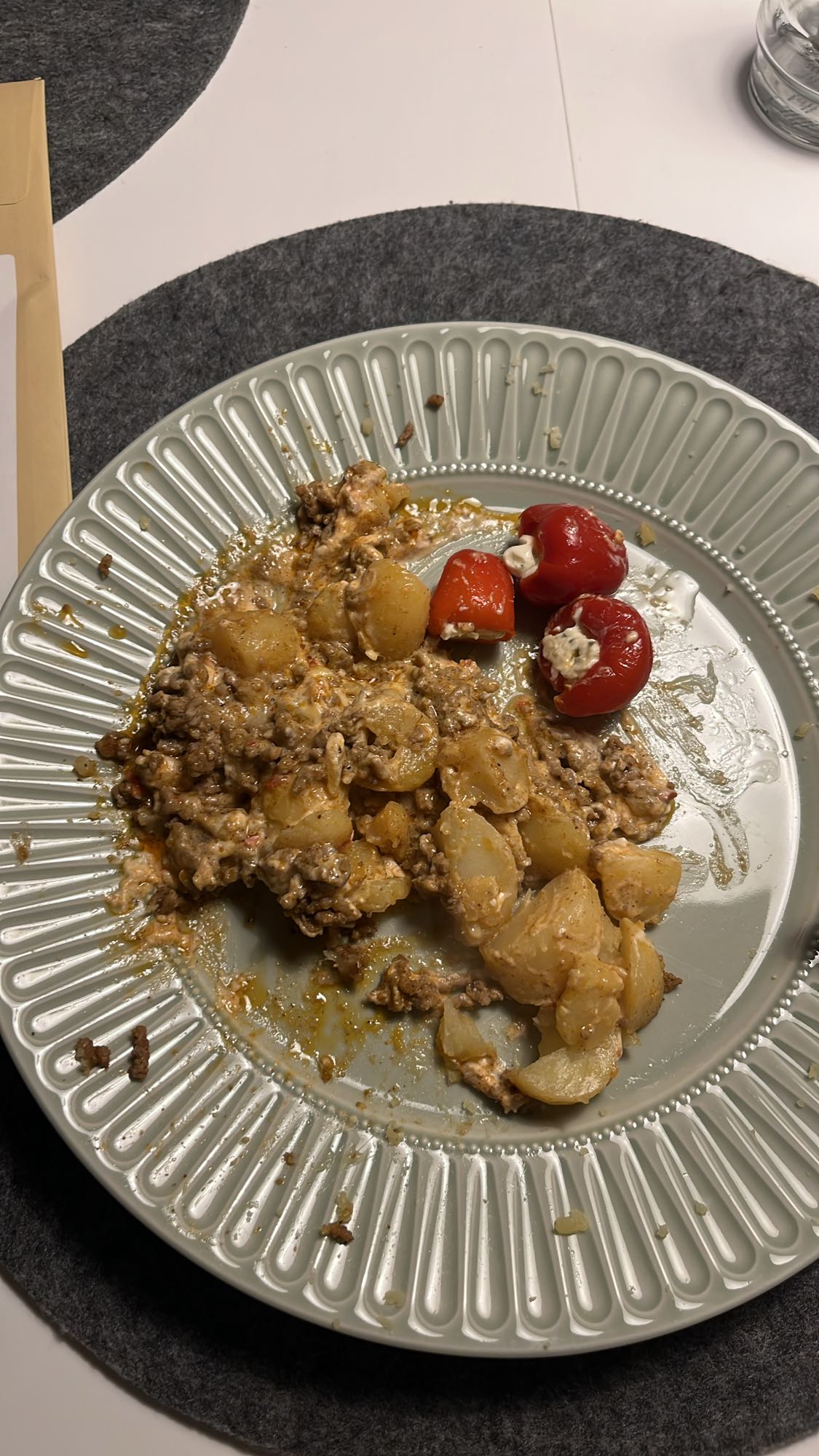 Köttfärsgratäng med potatis