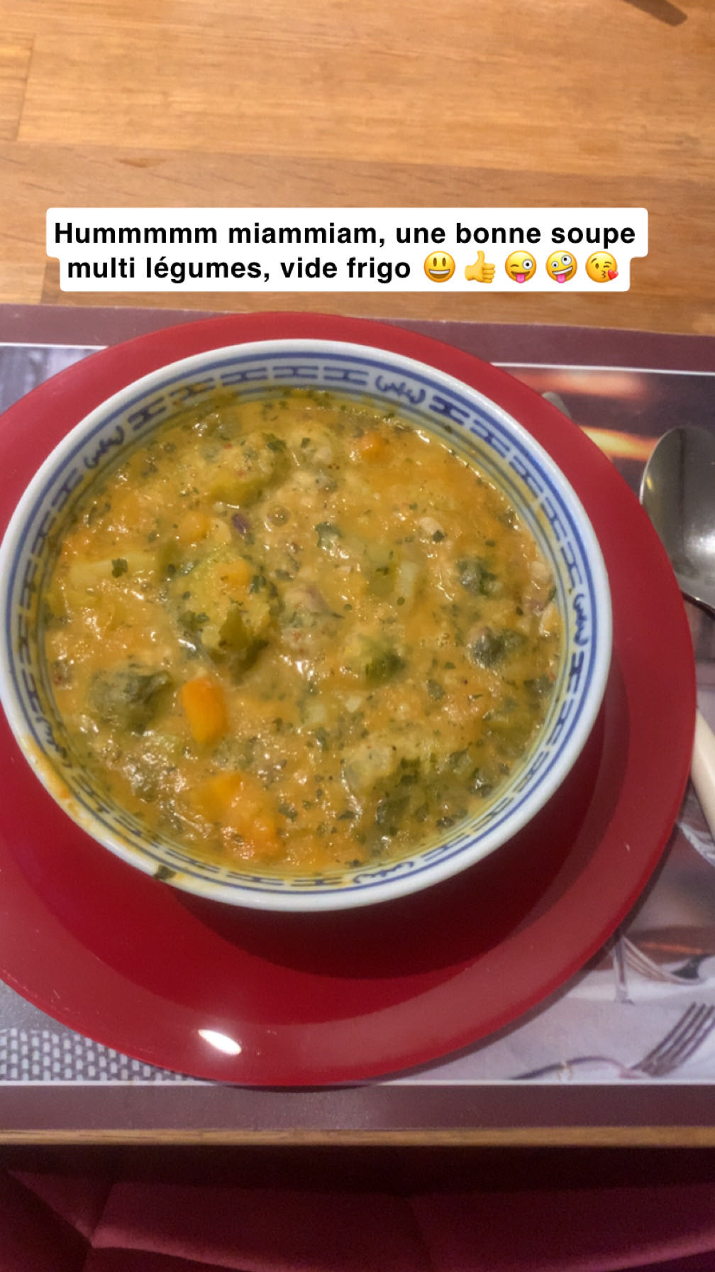 Soupe multi-légumes