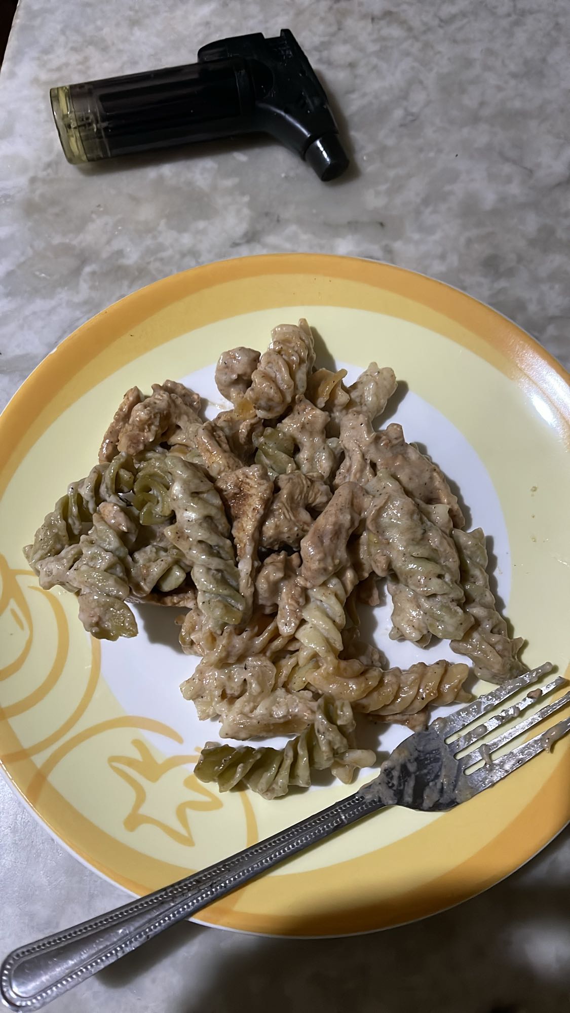 Creamy chicken pasta