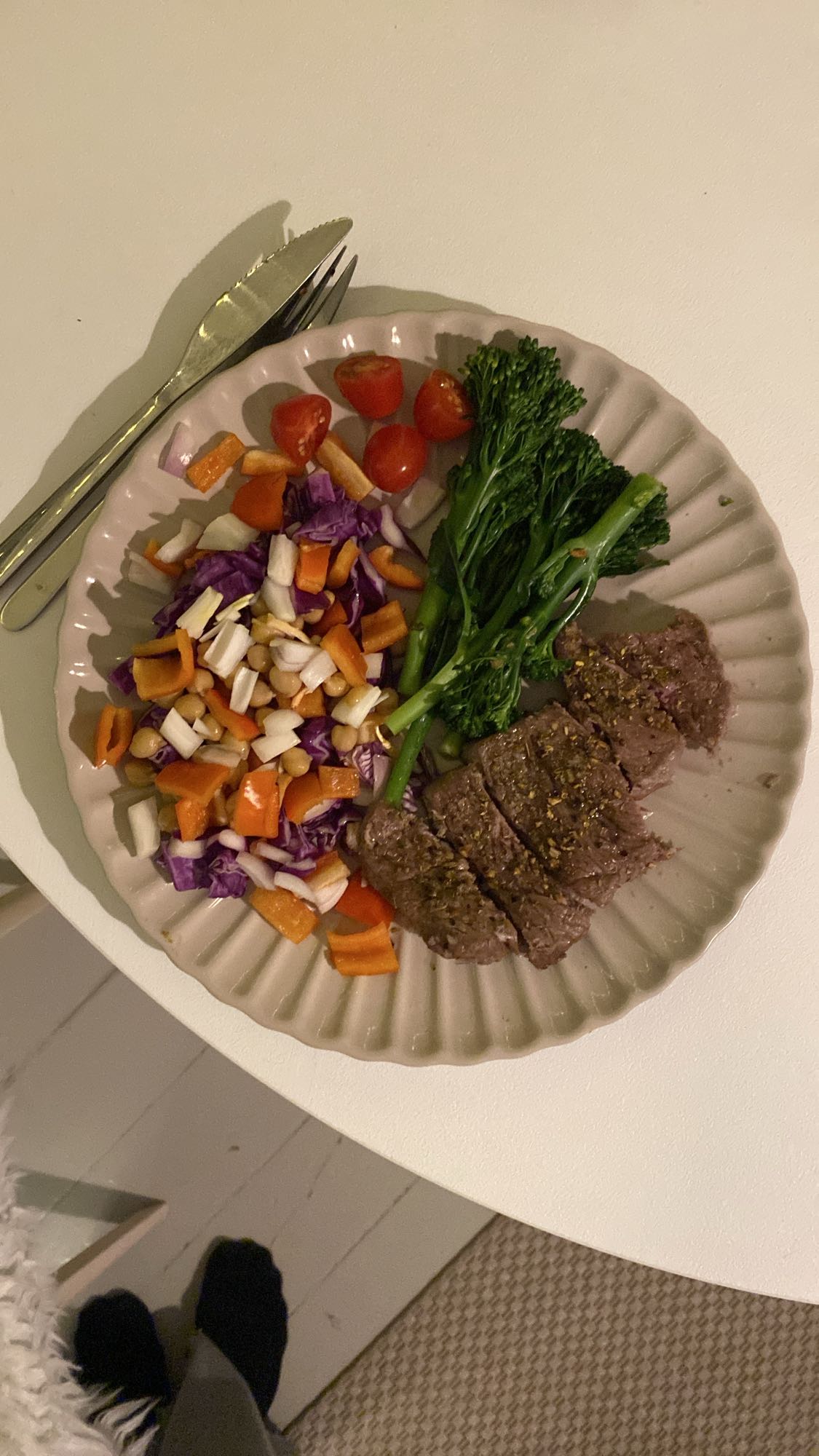 Beef & Veggie Plate