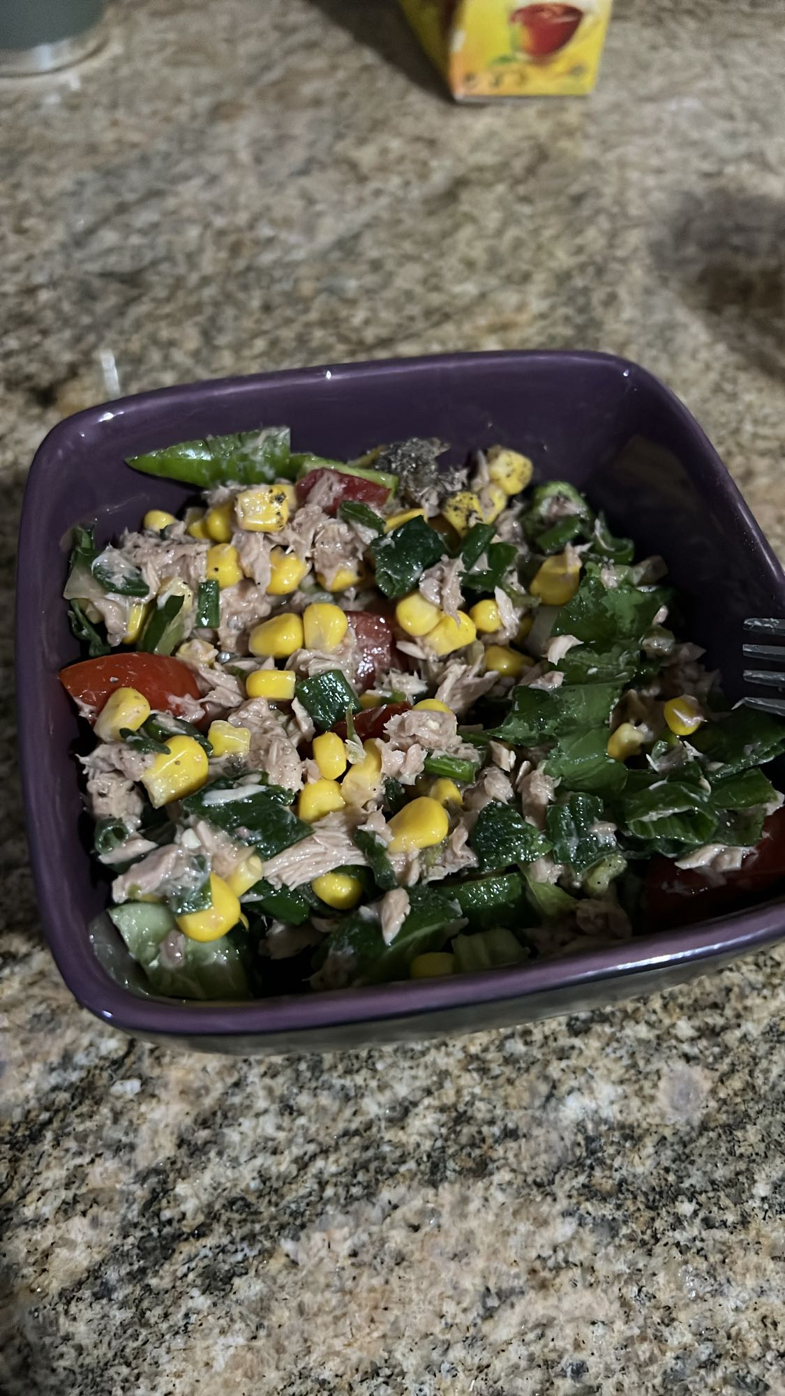 Tuna Veggie Salad