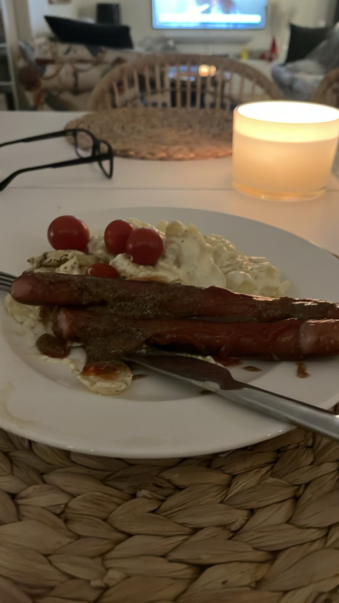 Korv med potatisgratäng