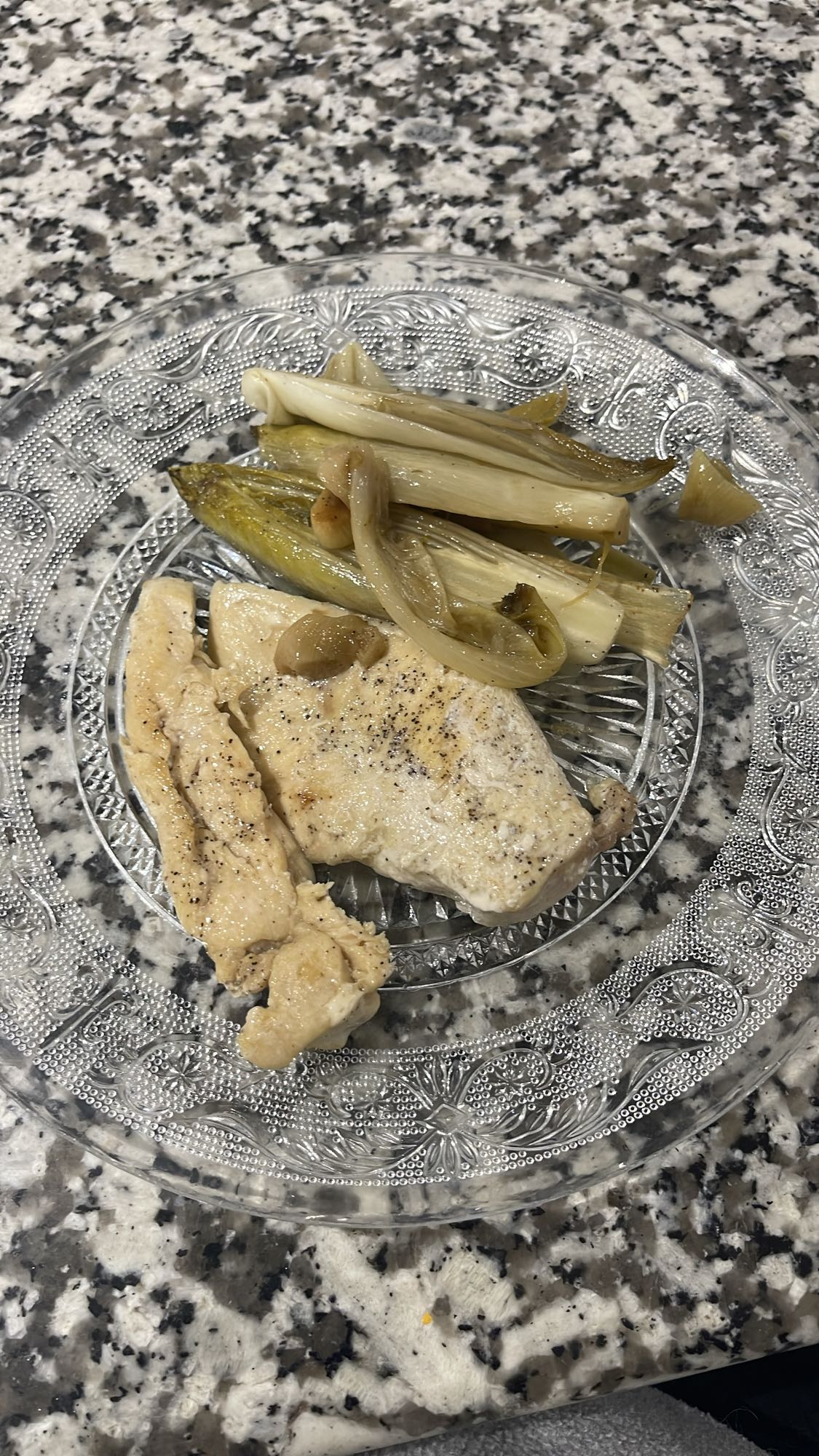 Poulet et légumes sautés