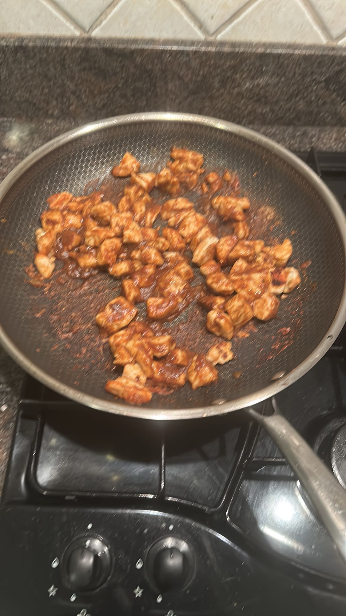 Poulet sauté épicé