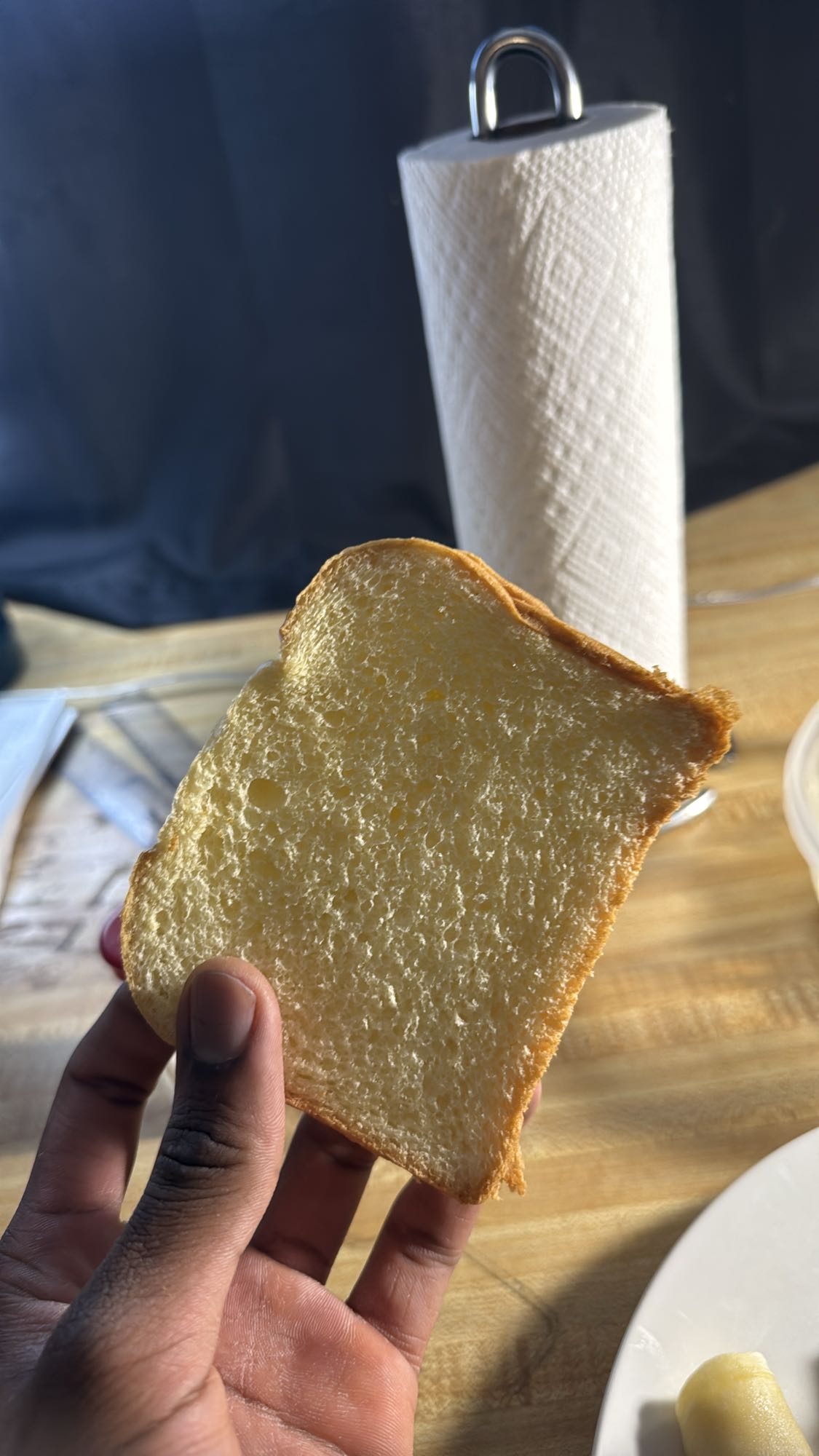 Tranche de pain blanc