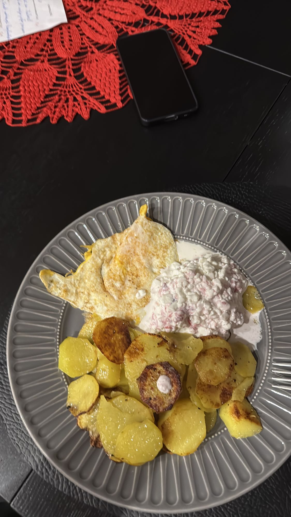 Eggs, Potatoes & Cottage