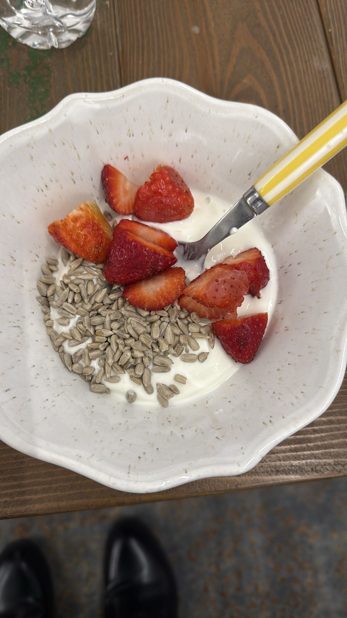 Yogurt with Strawberries